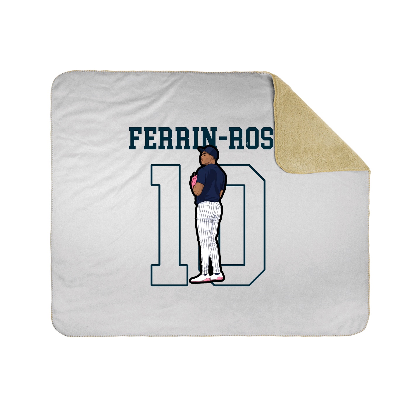 50x60 Sherpa Lined Throw Blanket