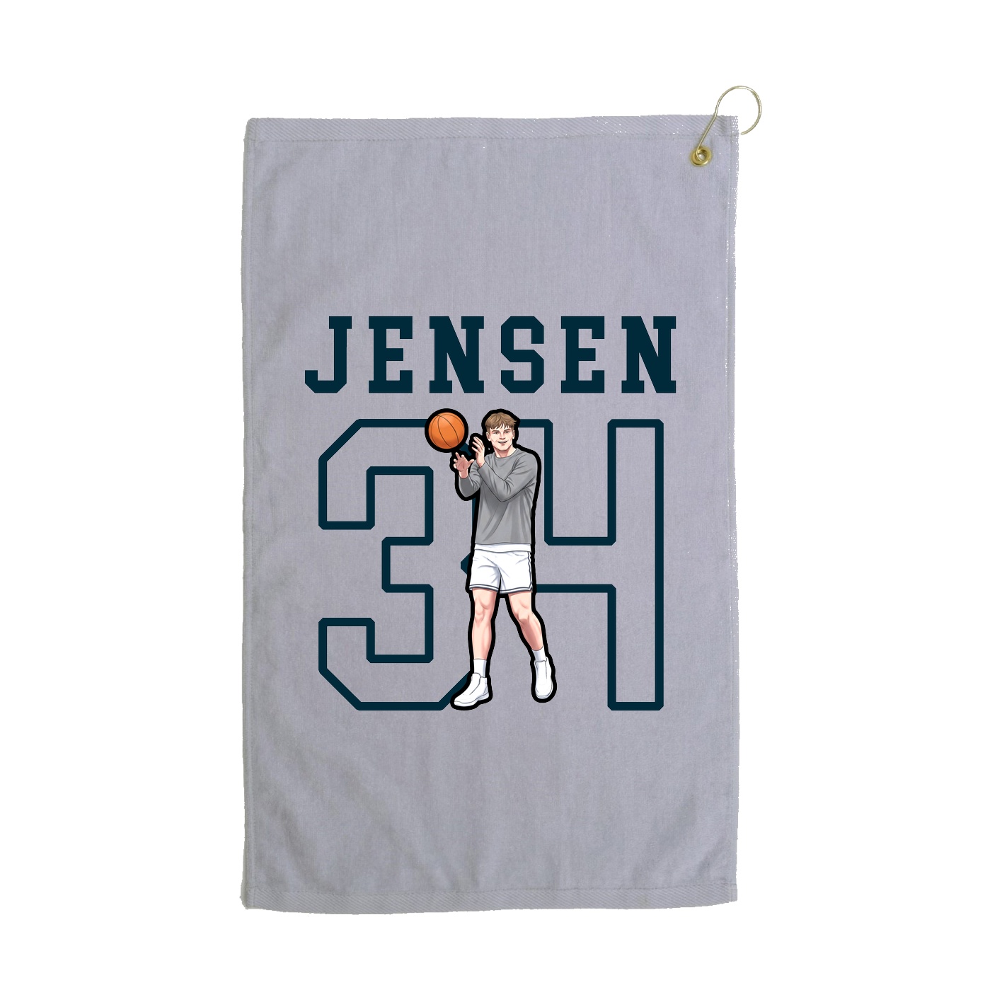 Golf Towel — Shirsey in Grey