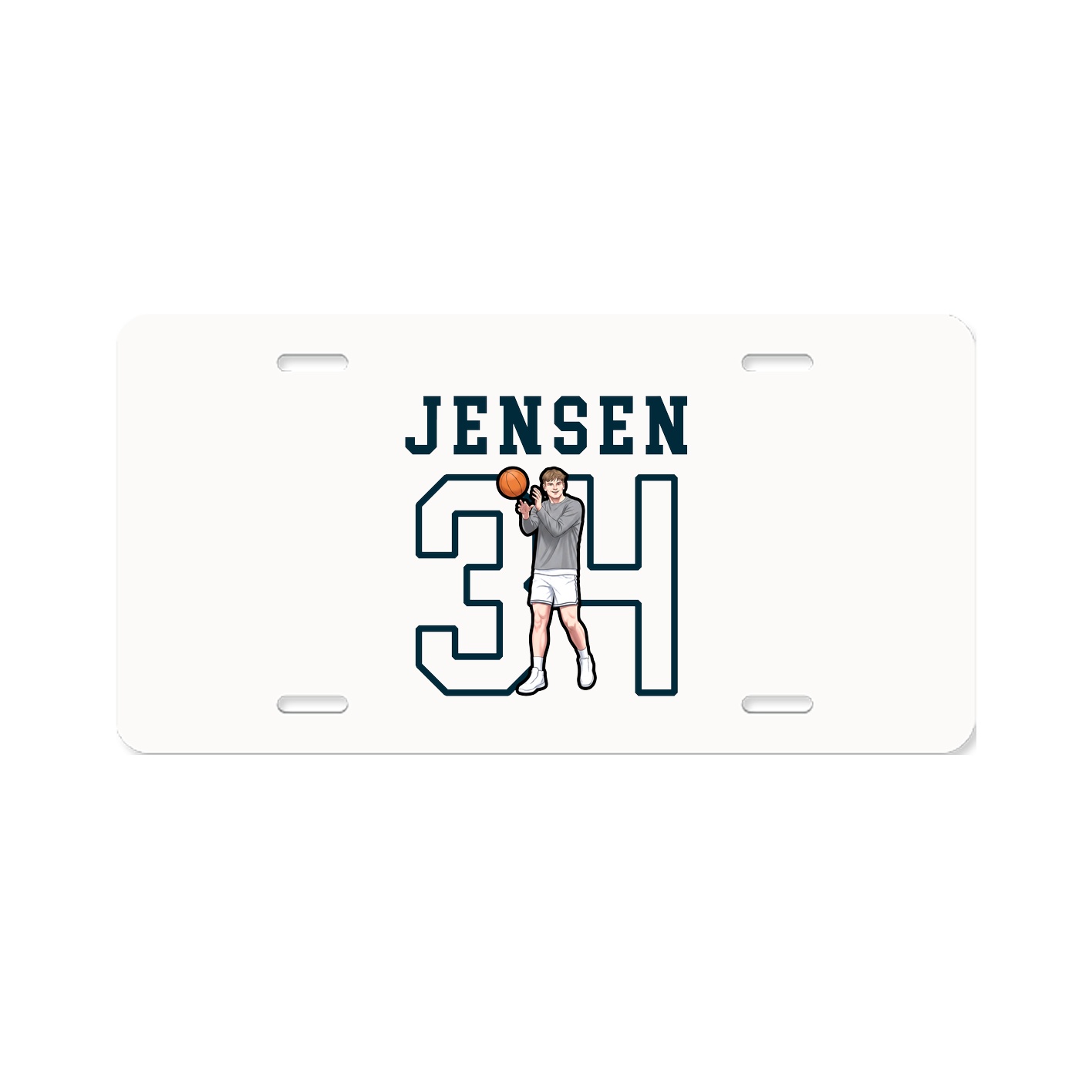 License Plate — Shirsey in Classic