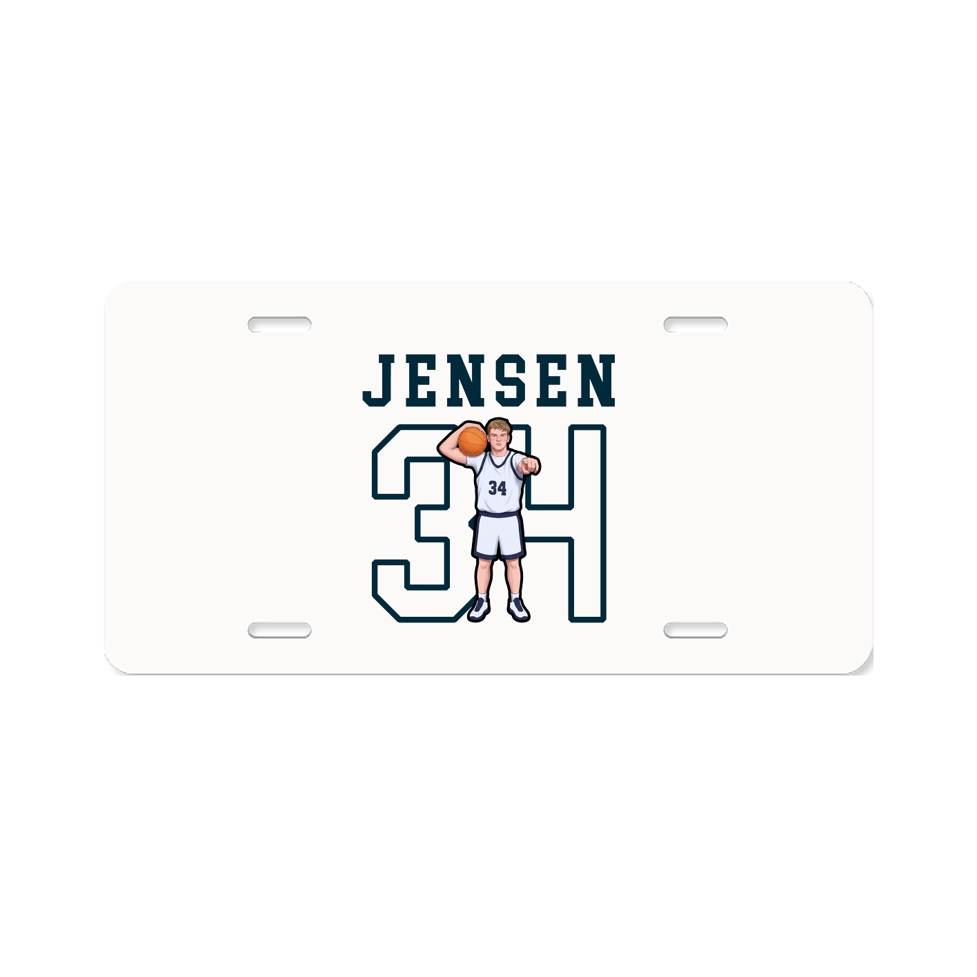 License Plate — Shirsey in Classic