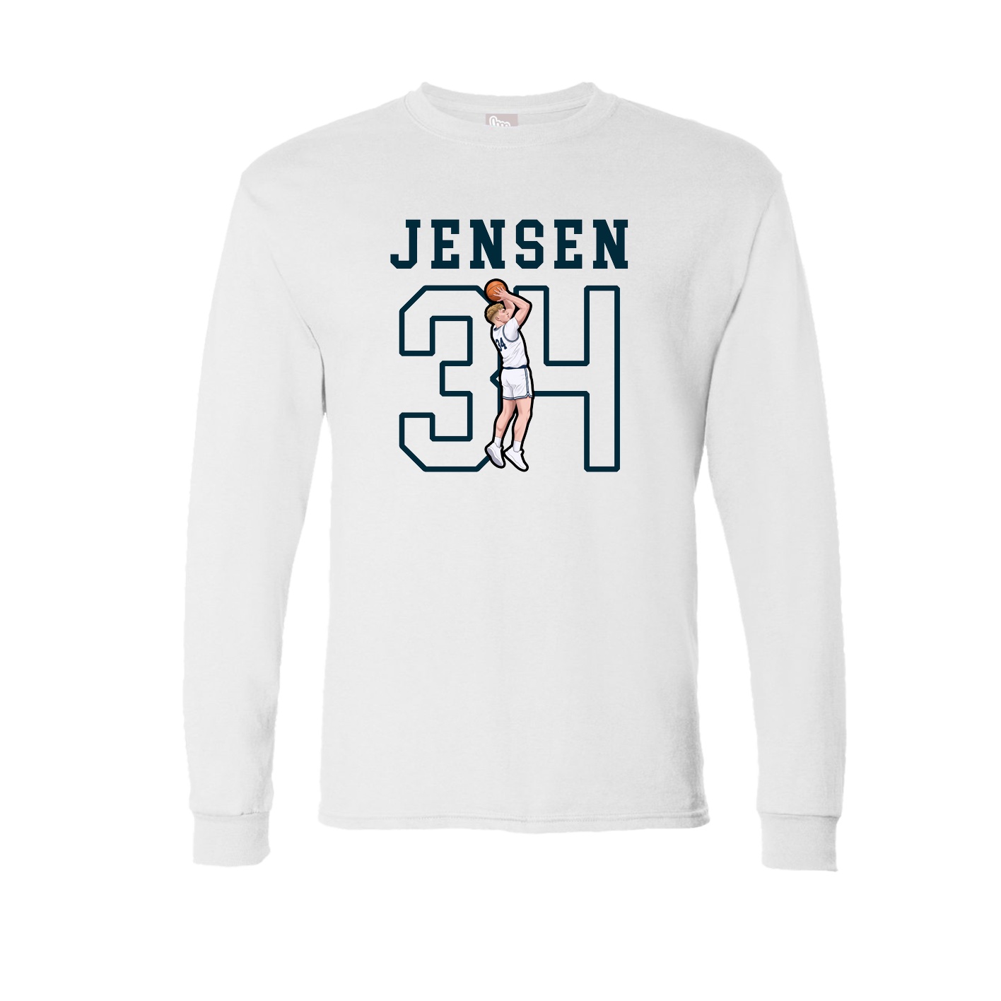 Long Sleeve Tee — Shirsey in White