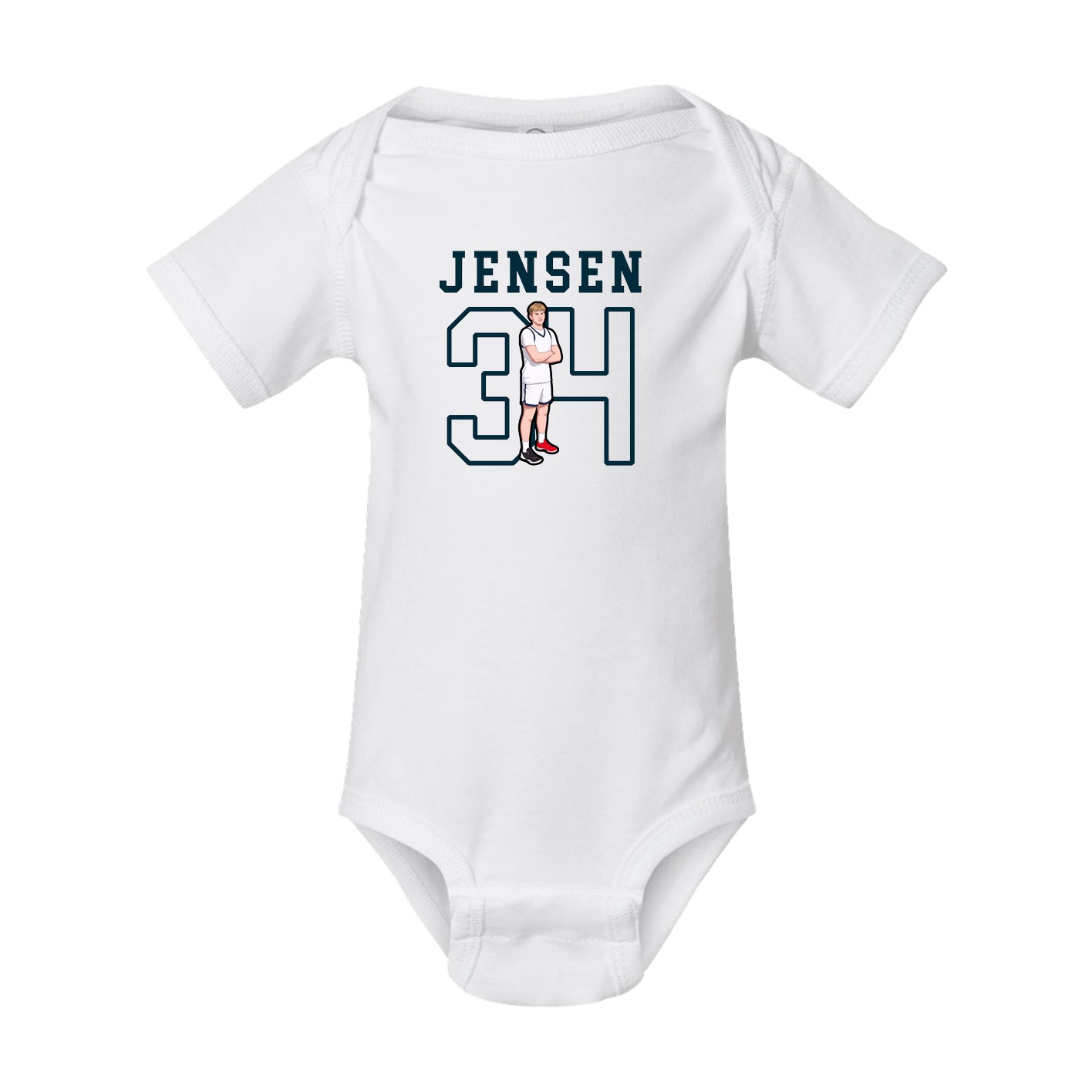 Baby Onesie — Shirsey in White