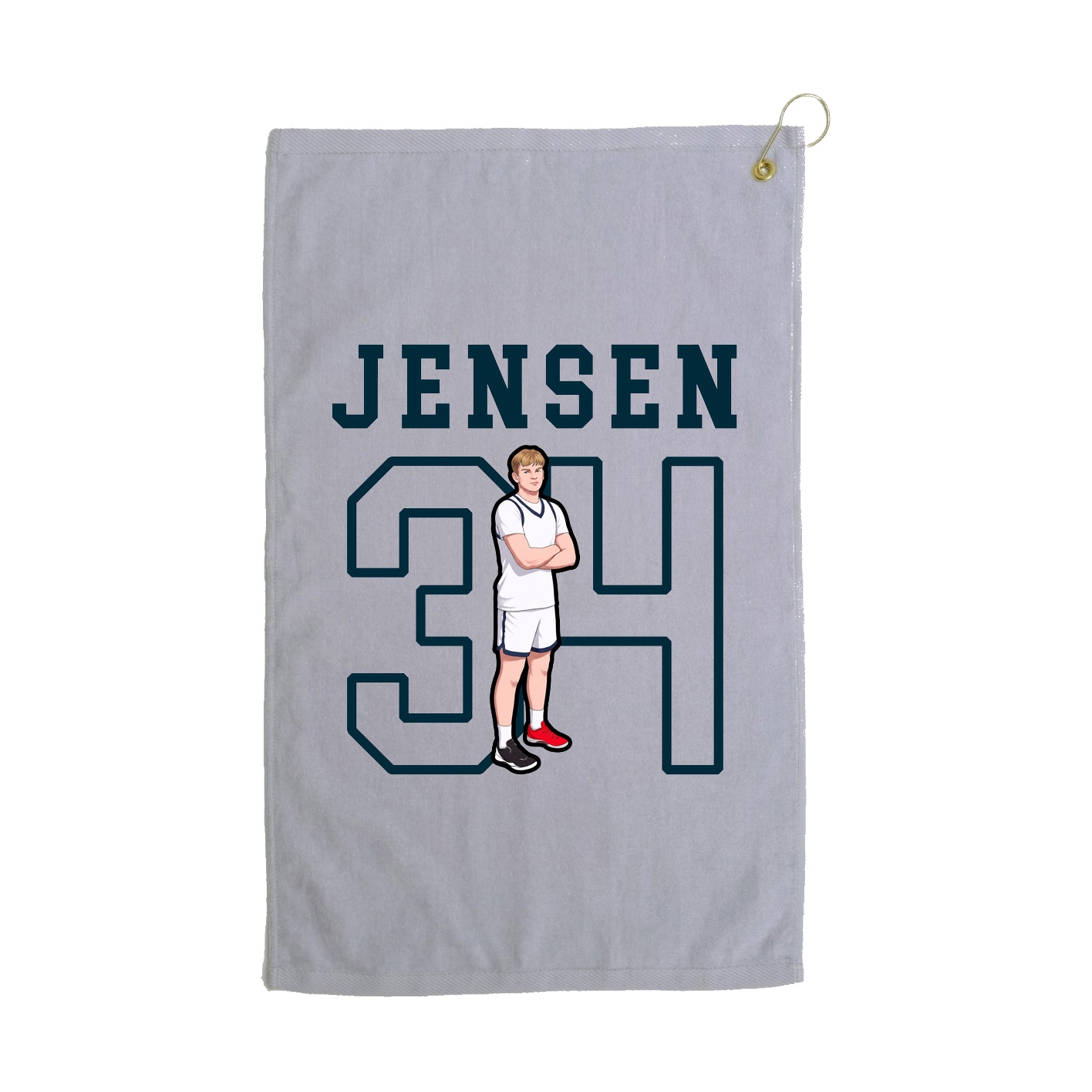 Golf Towel — Shirsey in Grey