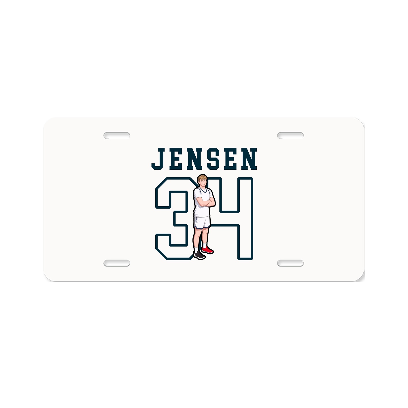License Plate — Shirsey in Classic