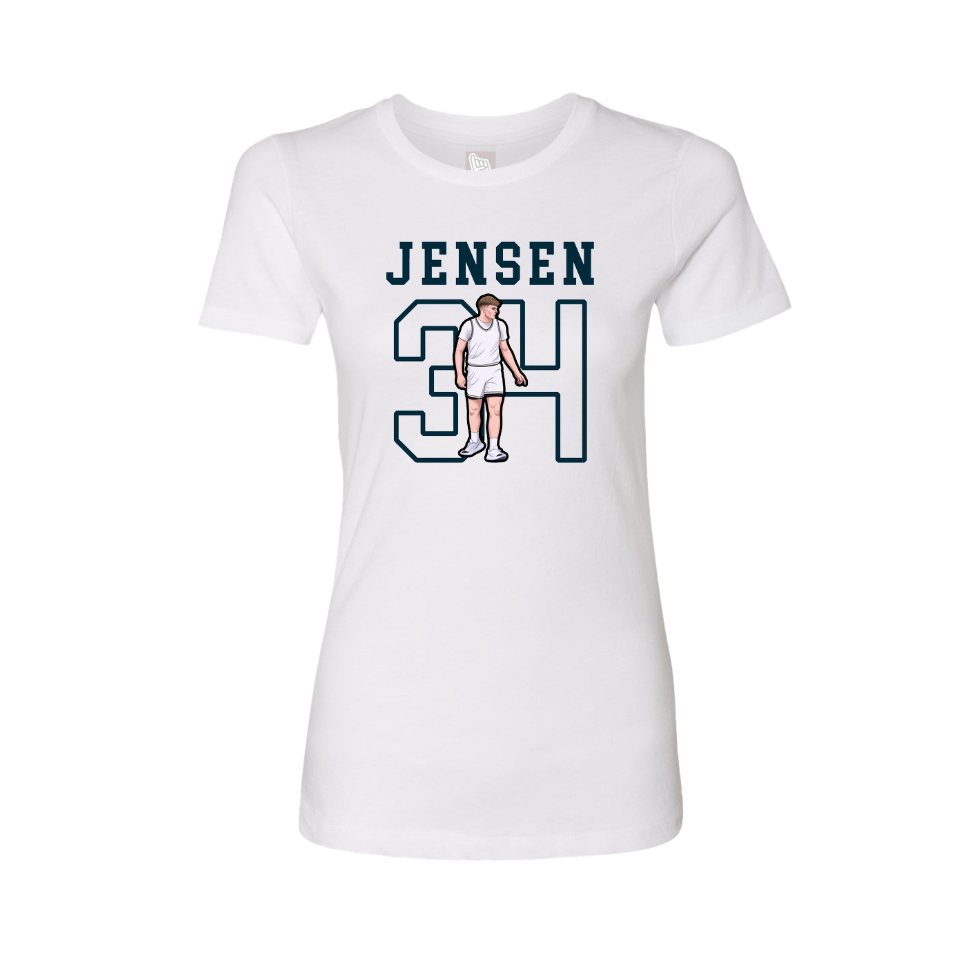 Fitted Women's Tee — Shirsey in White