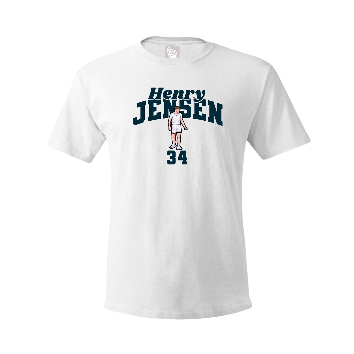Tee — Signature Arch in White