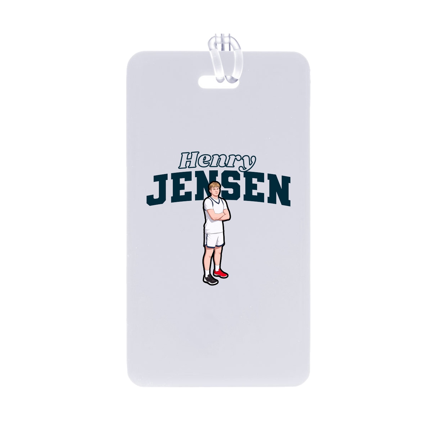 Bag Tag — Name Arch in Classic