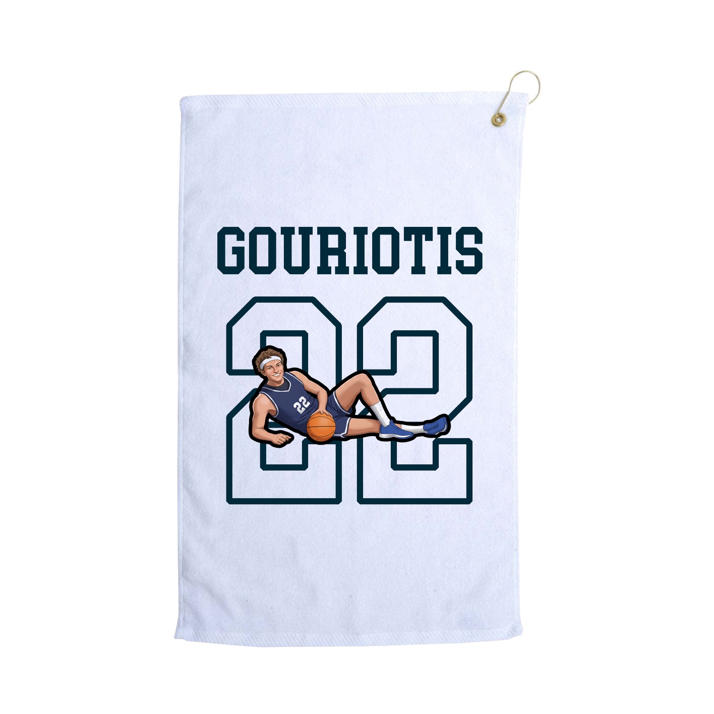 Golf Towel — Shirsey in White