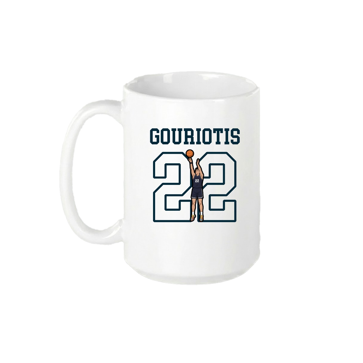15oz Coffee Mug — Shirsey in White