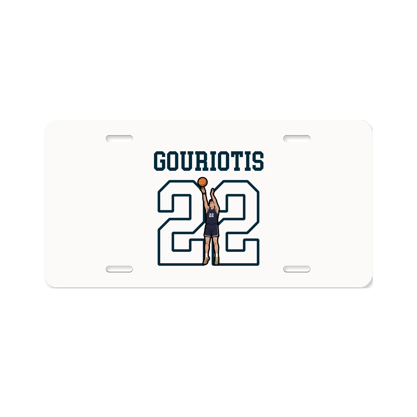 License Plate — Shirsey in Classic