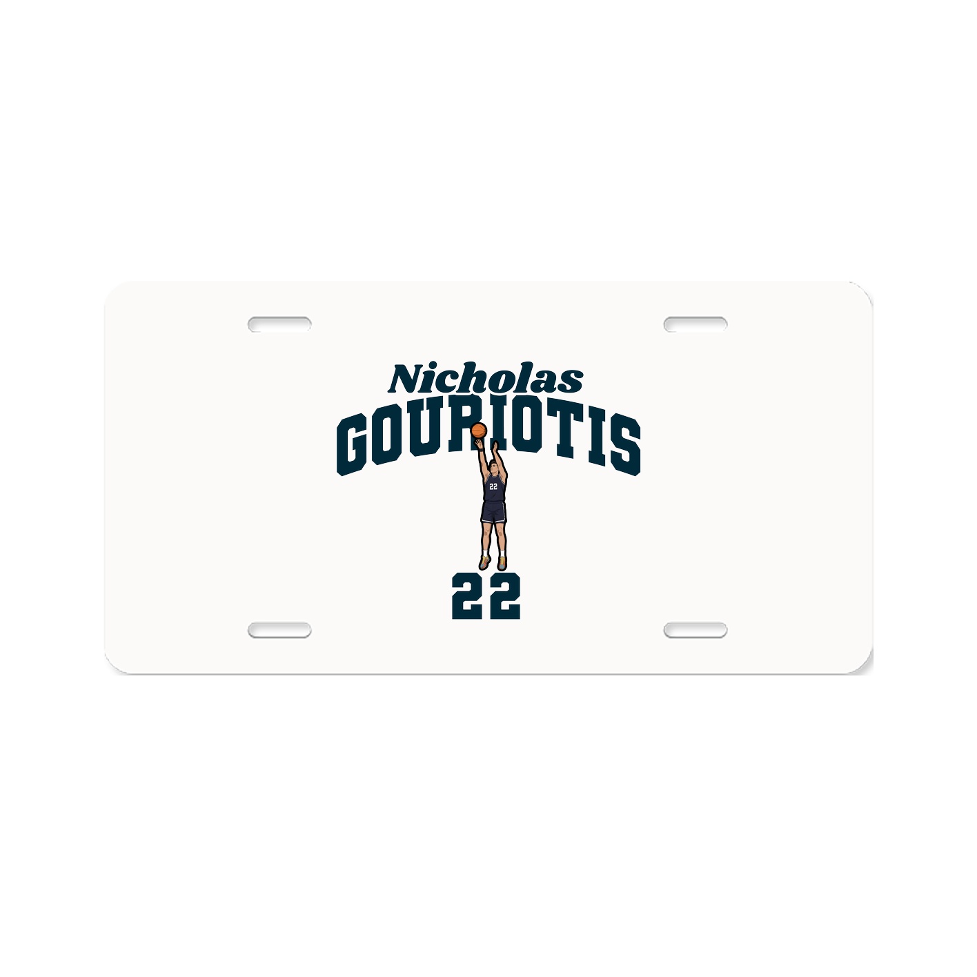 License Plate — Signature Arch in Classic