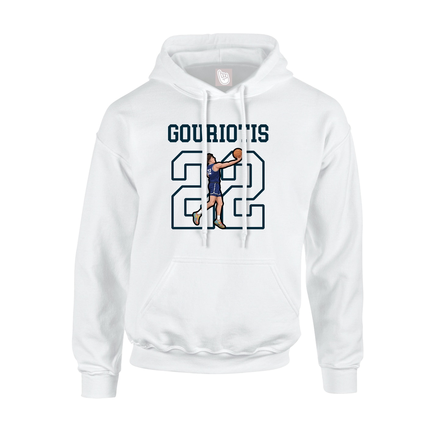 Youth Hoodie — Shirsey in White