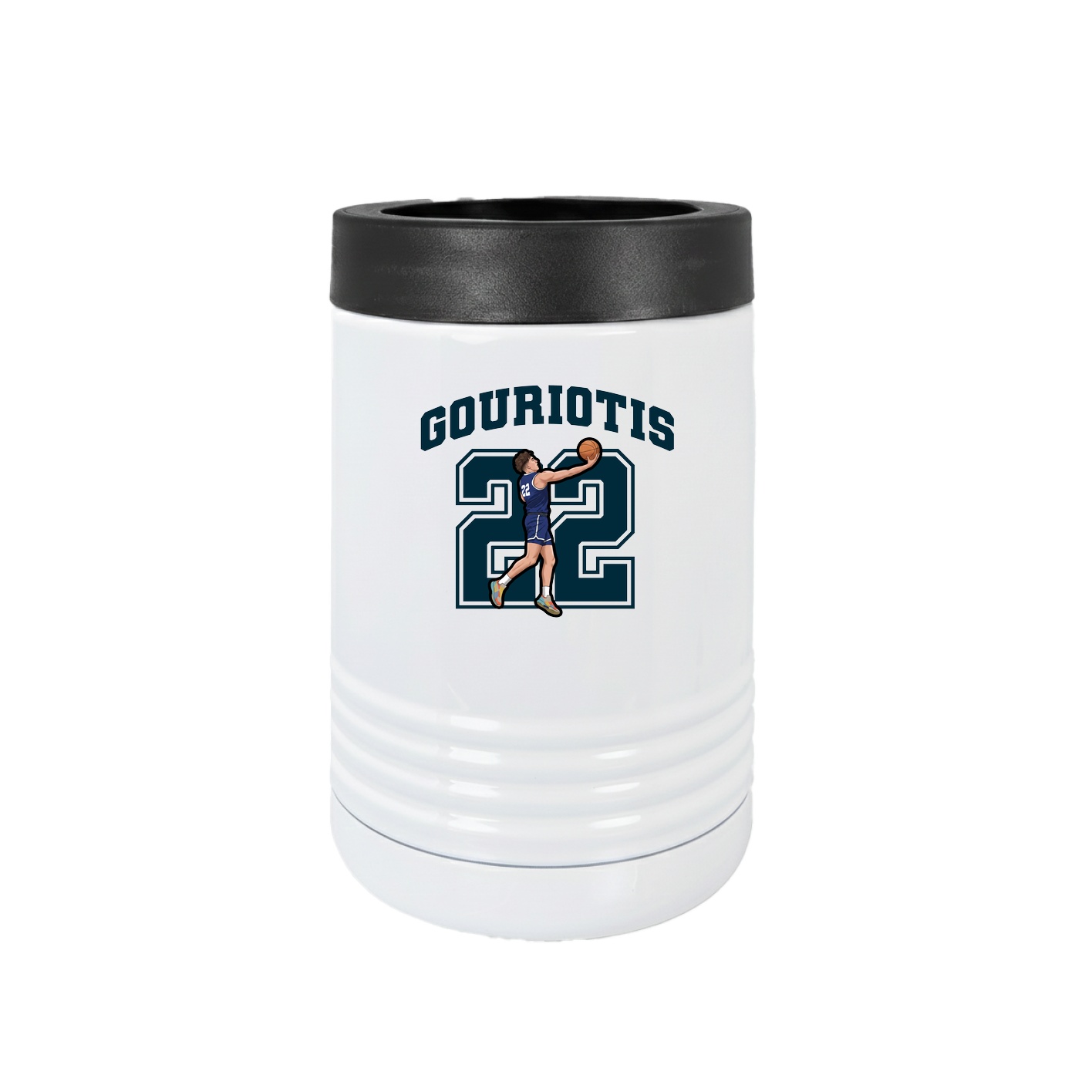 Beverage Holder — Number in White