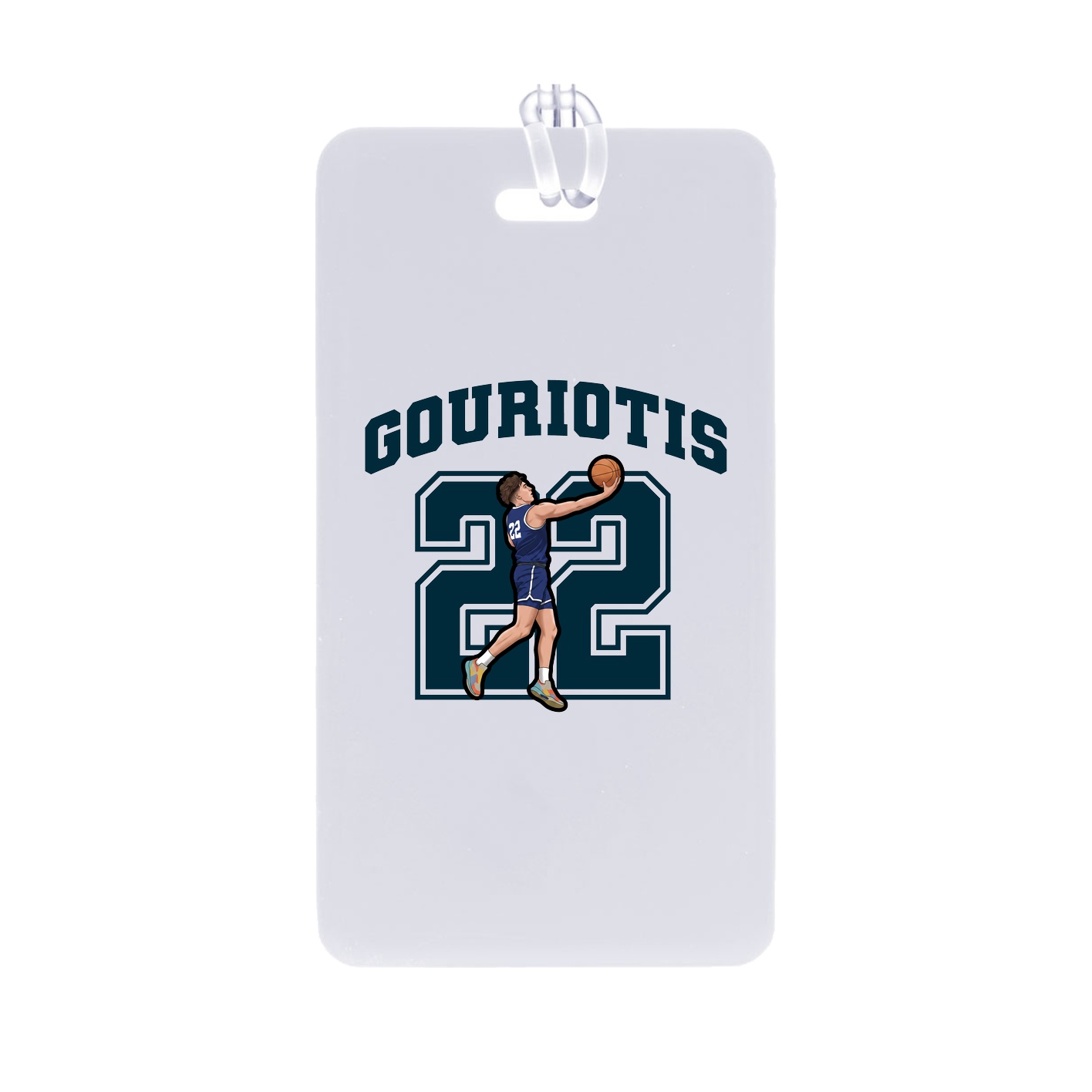 Bag Tag — Number in Classic