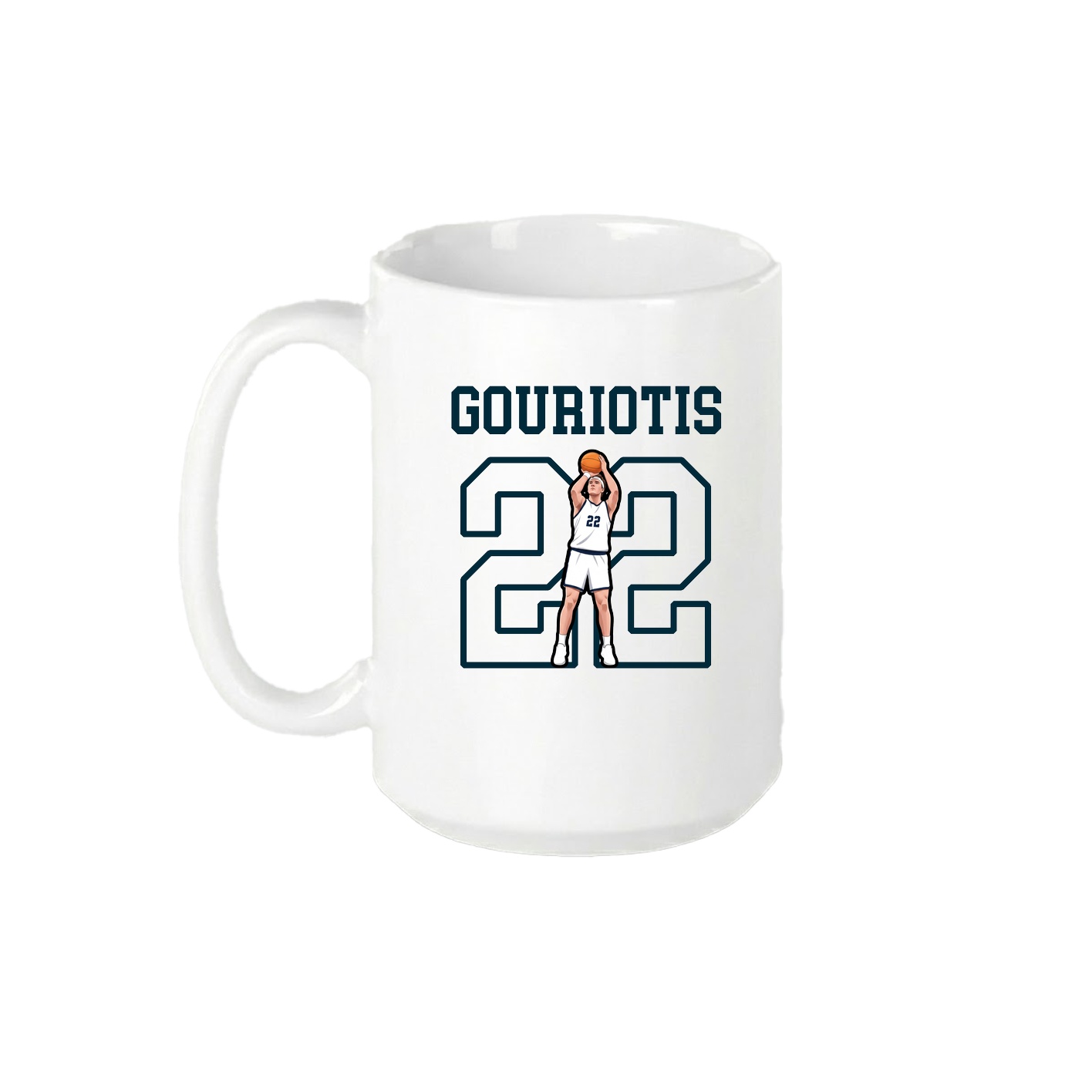 15oz Coffee Mug — Shirsey in White