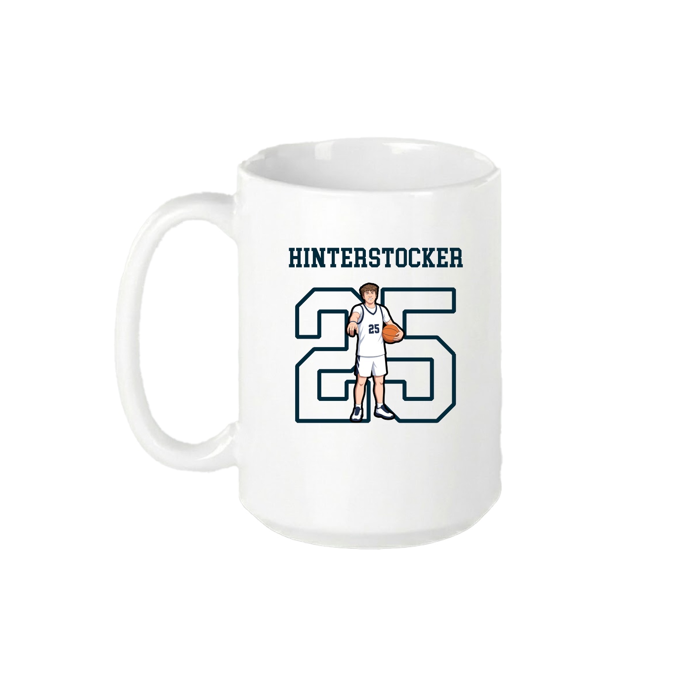 15oz Coffee Mug — Shirsey in White