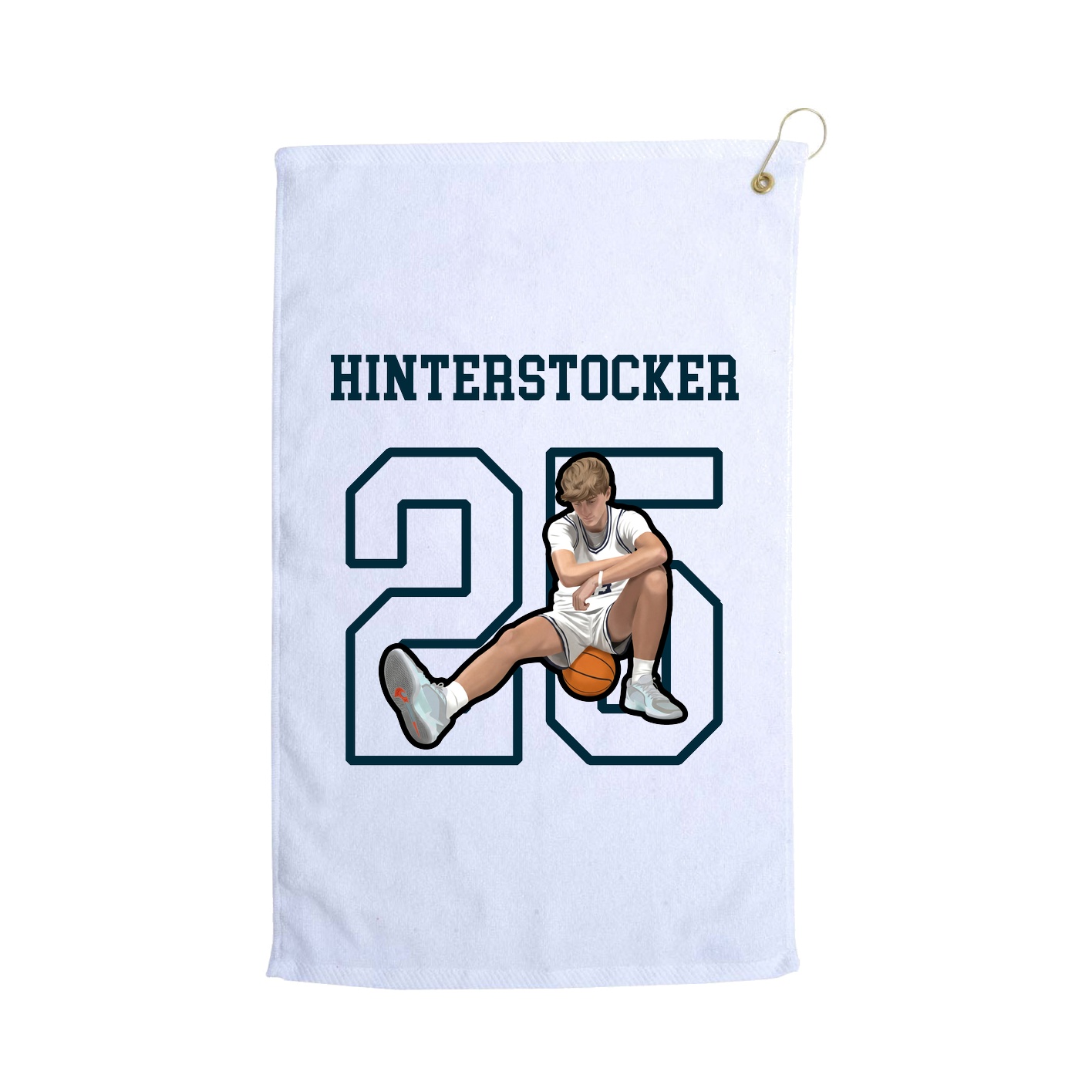 Golf Towel — Shirsey in White