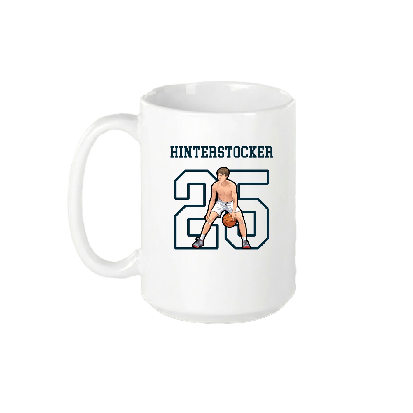 15oz Coffee Mug — Shirsey in White