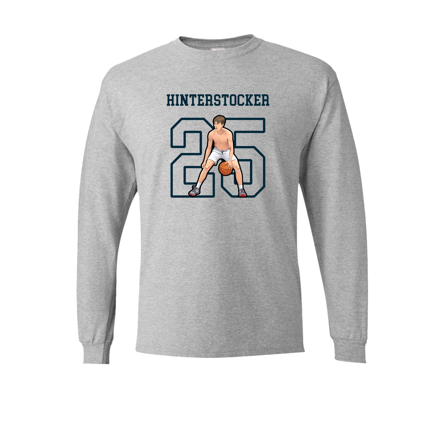 Long Sleeve Tee — Shirsey in Grey