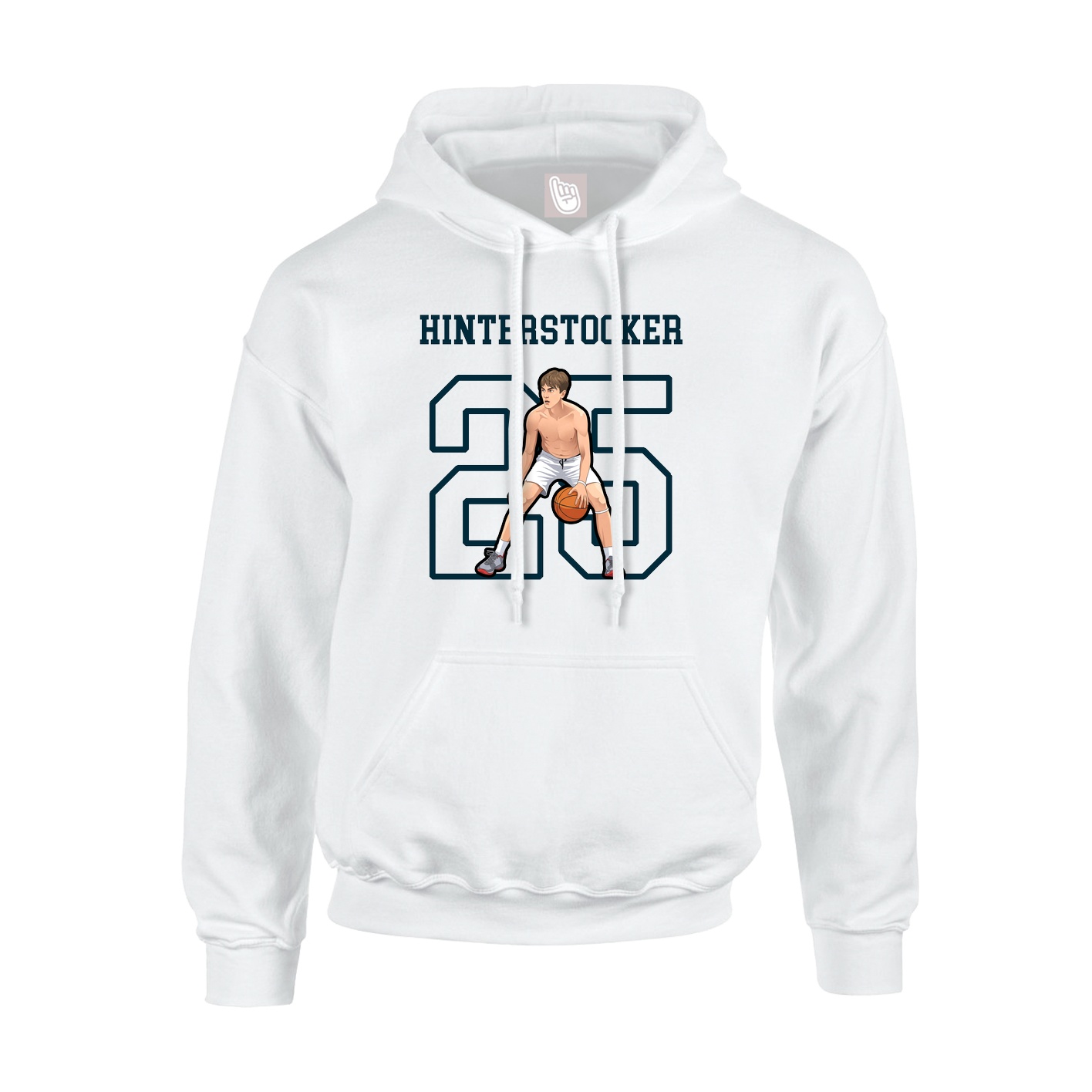 Hoodie — Shirsey in White