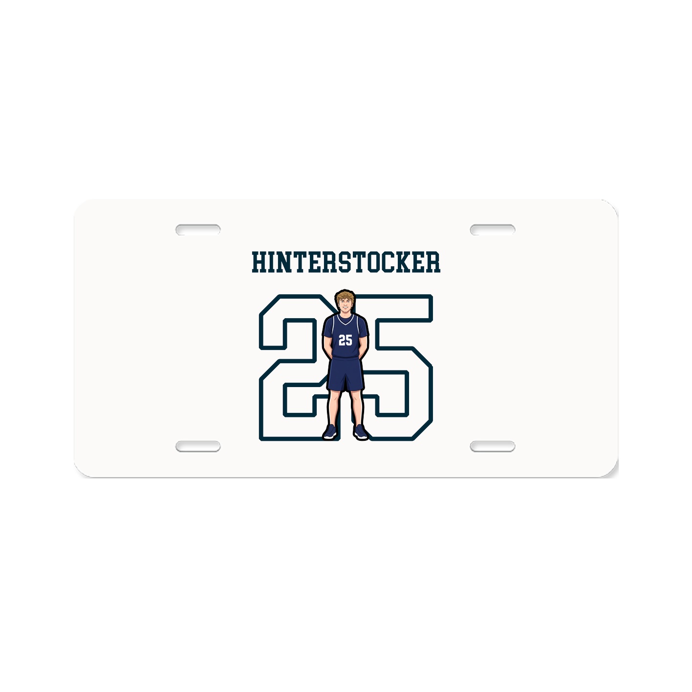 License Plate — Shirsey in Classic