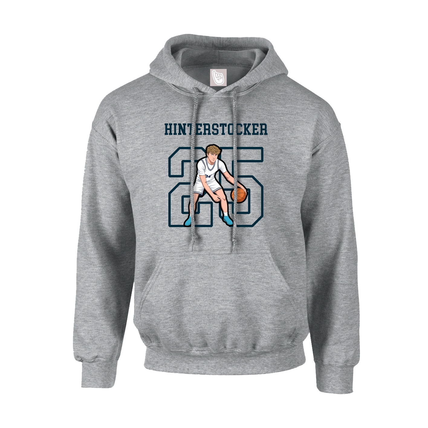 Hoodie — Shirsey in Grey