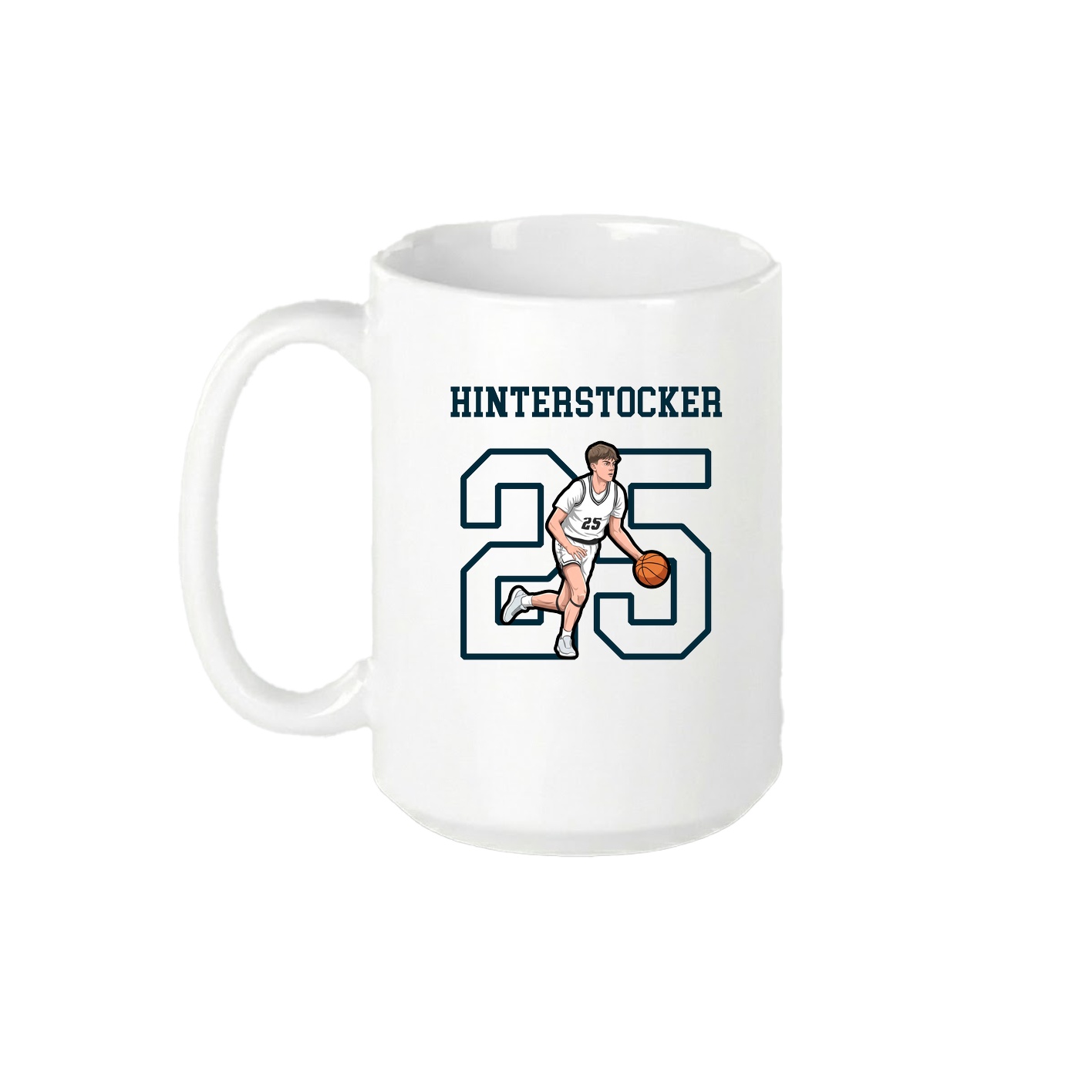 15oz Coffee Mug — Shirsey in White