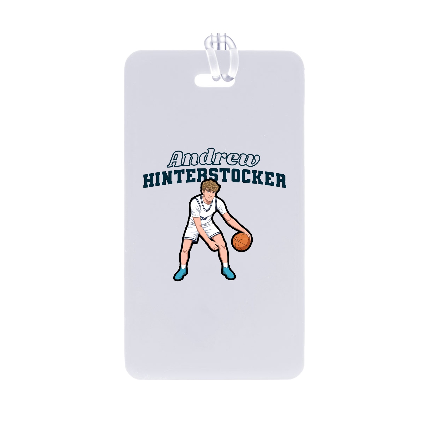 Bag Tag — Name Arch in Classic