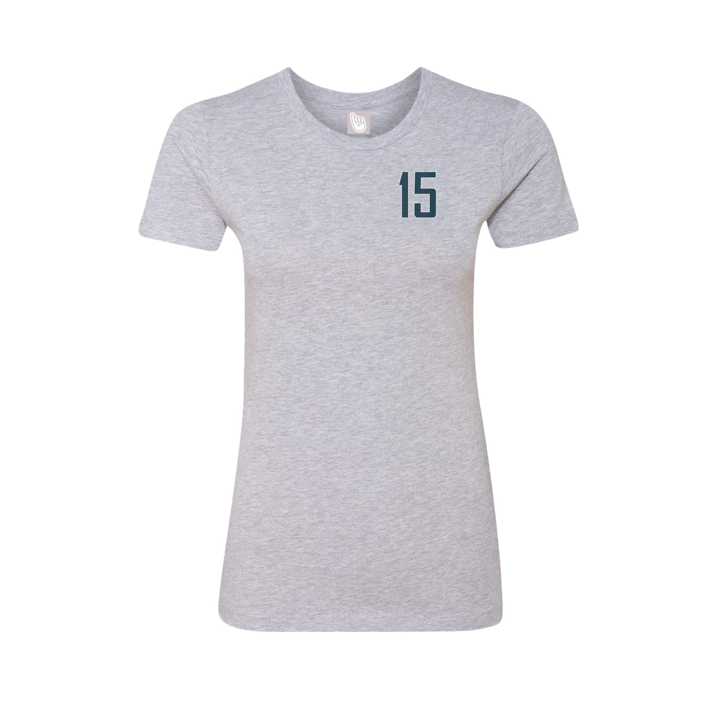 Womens Tee — Front Shirsy in Grey