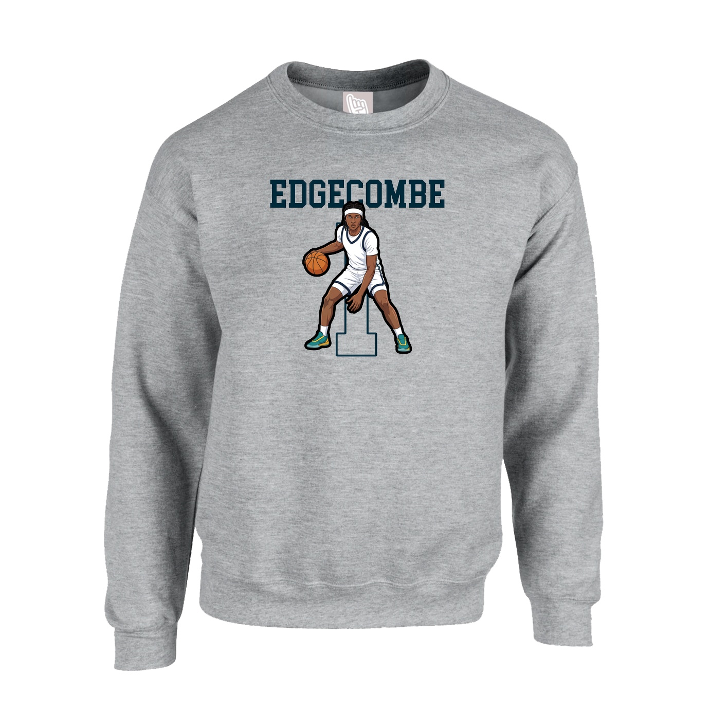 Fleece Crew — Shirsey in Grey