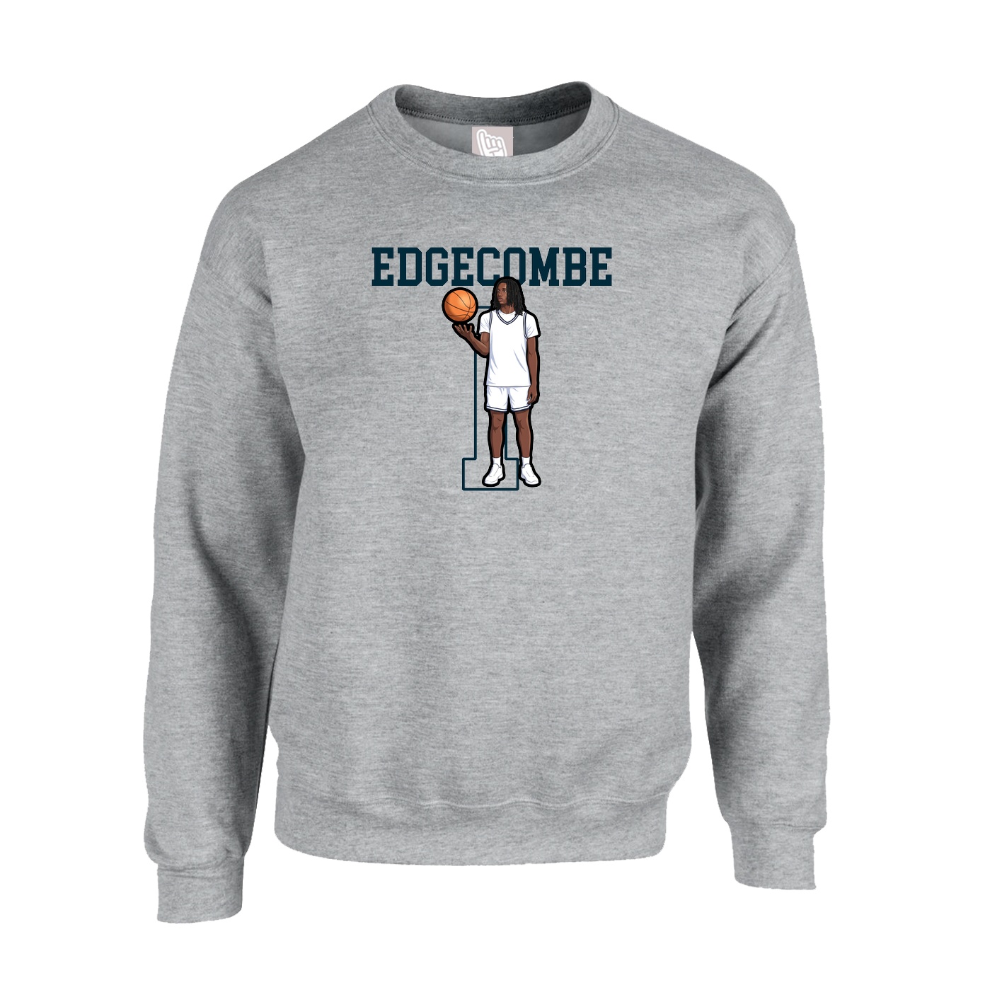 Fleece Crew — Shirsey in Grey