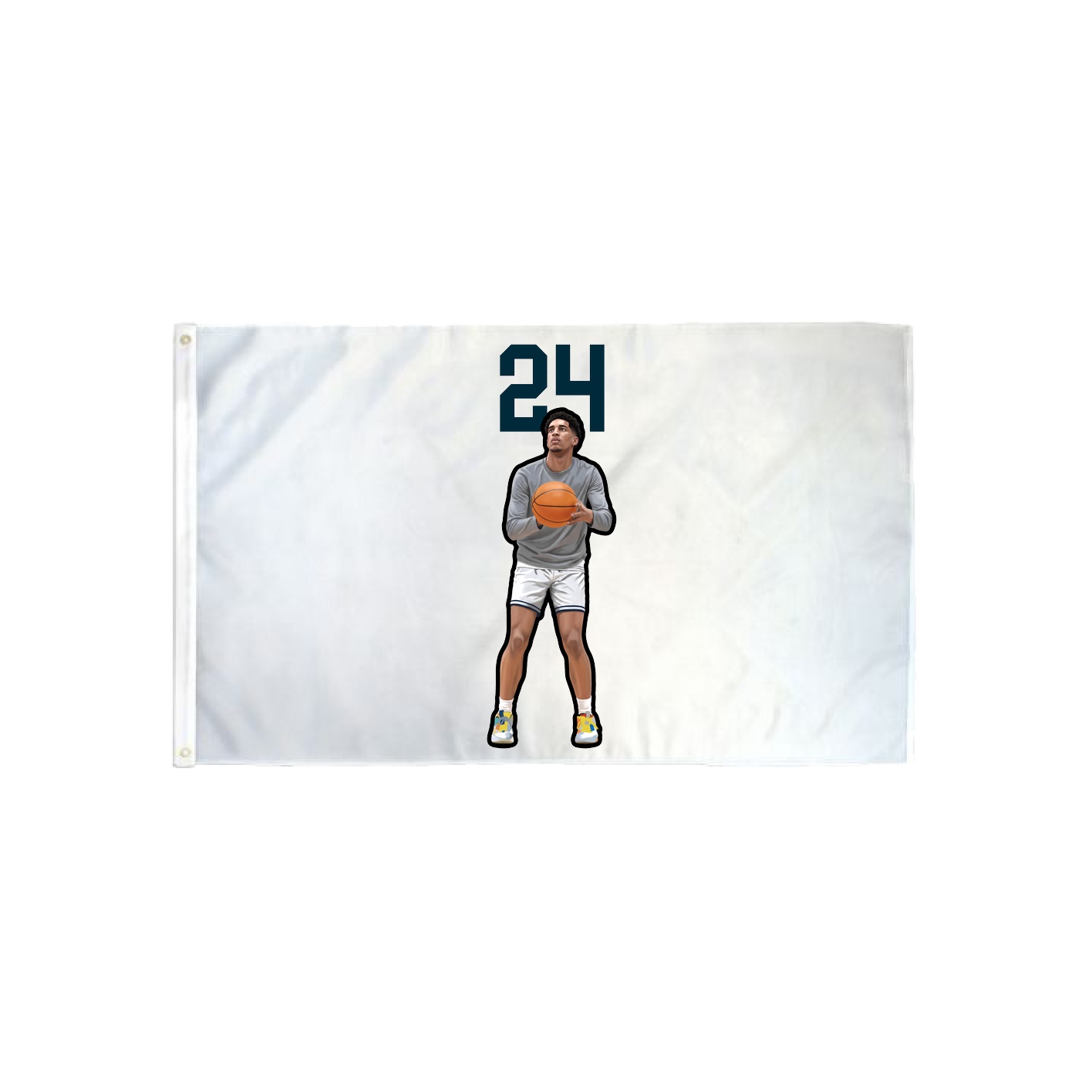 3x5 Flag — Number Top in Classic