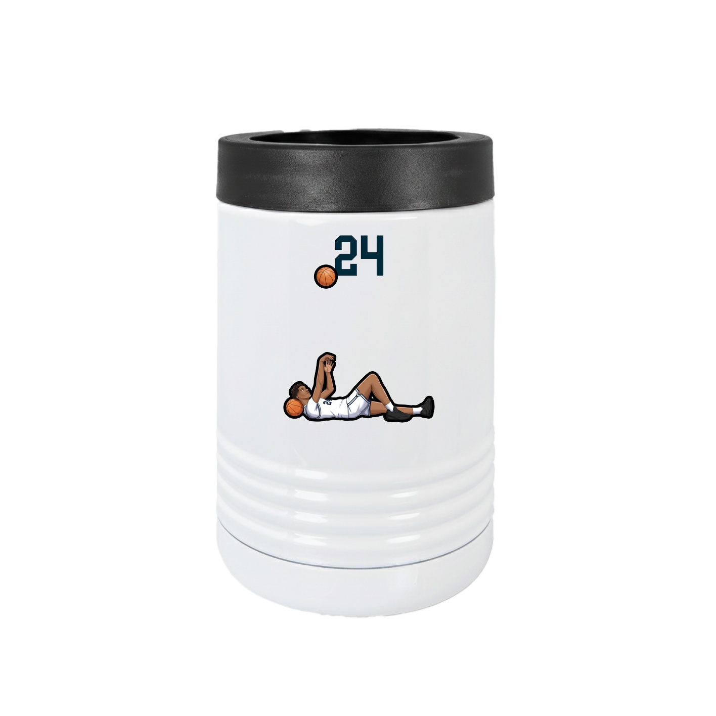 Beverage Holder — Number Top in White