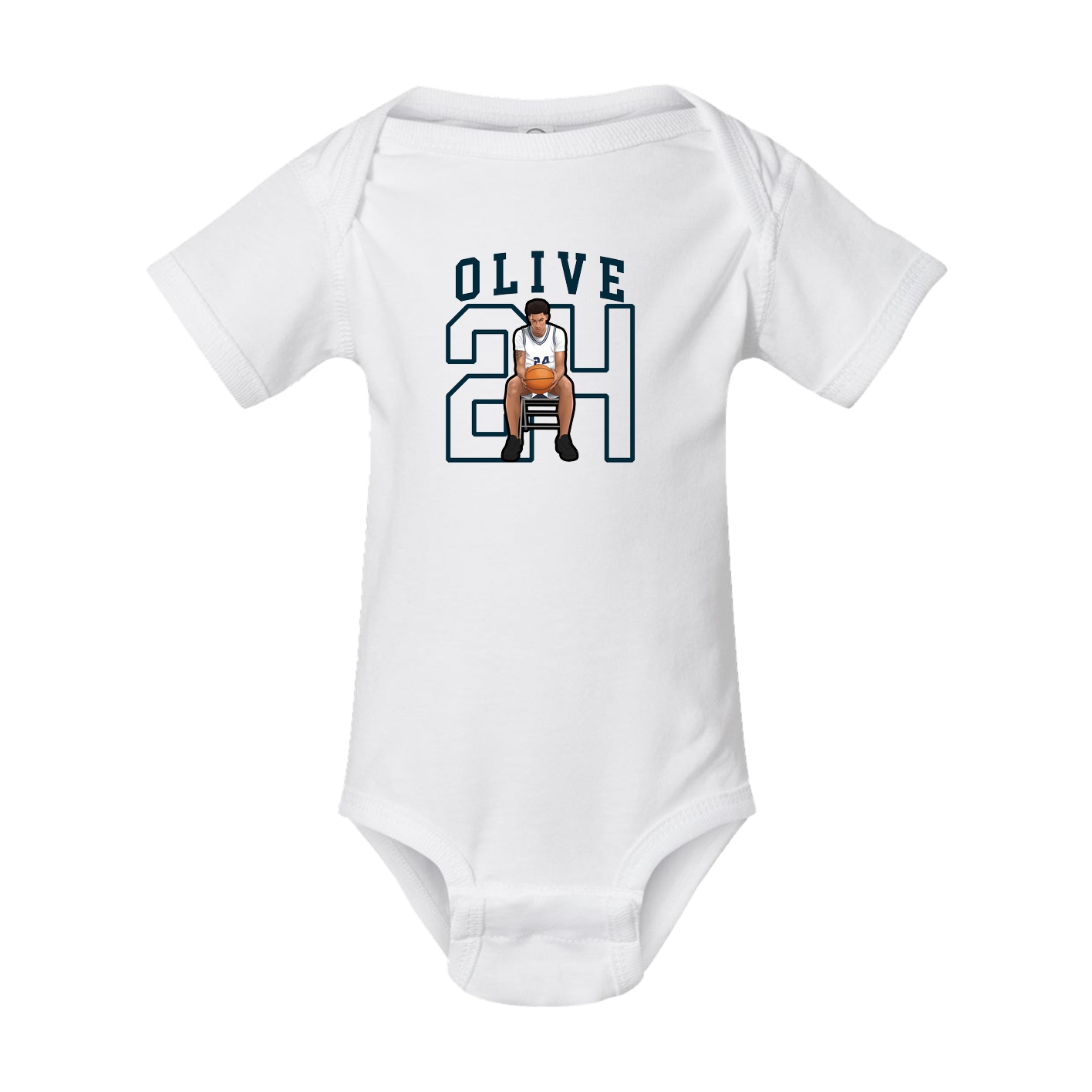 Baby Onesie — Shirsey in White