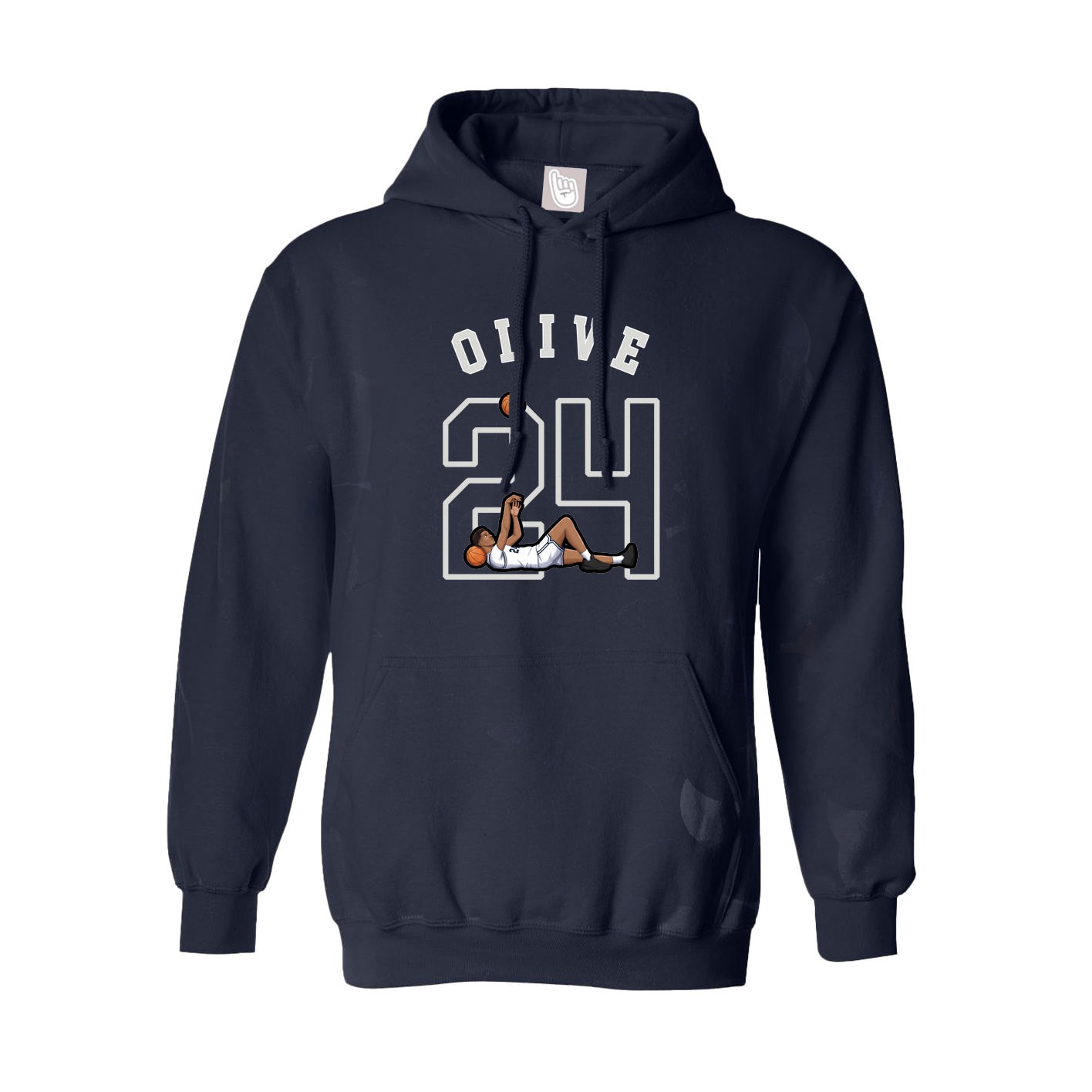 Youth Hoodie — Shirsey Arch in Navy