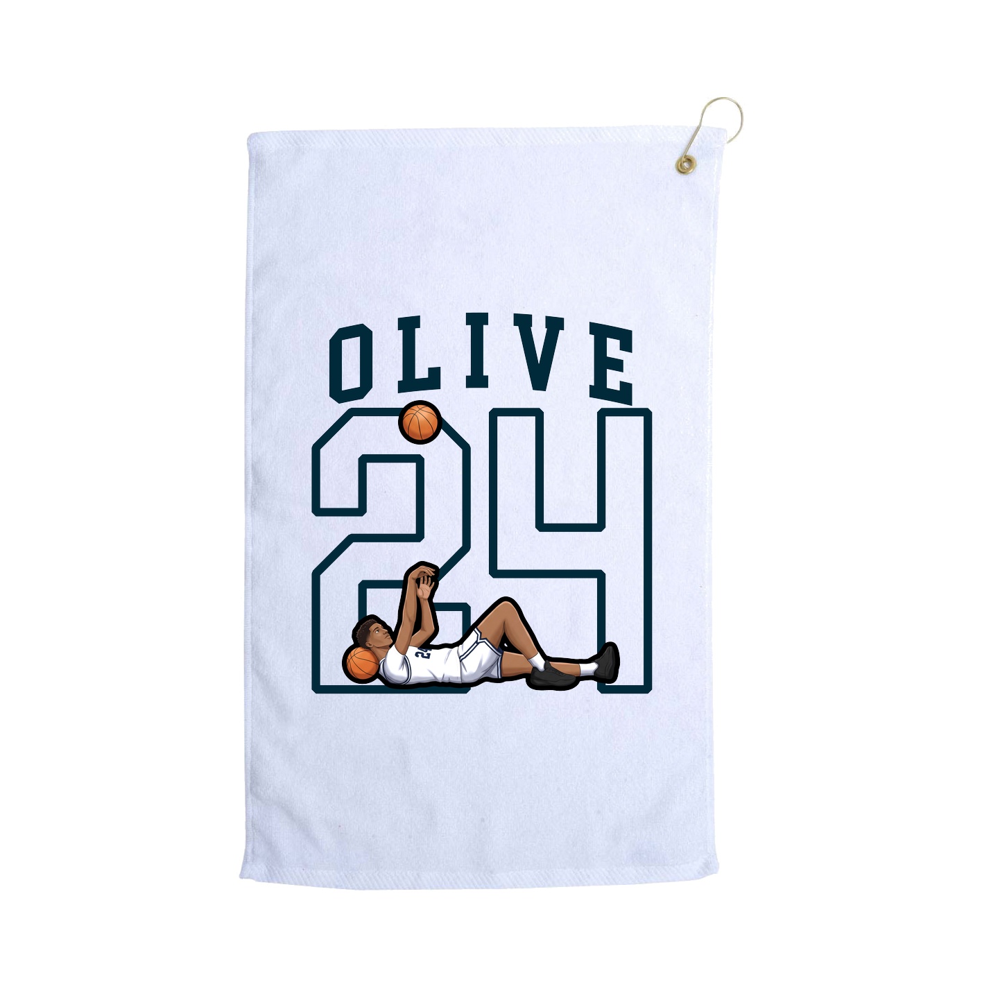 Golf Towel — Shirsey in White