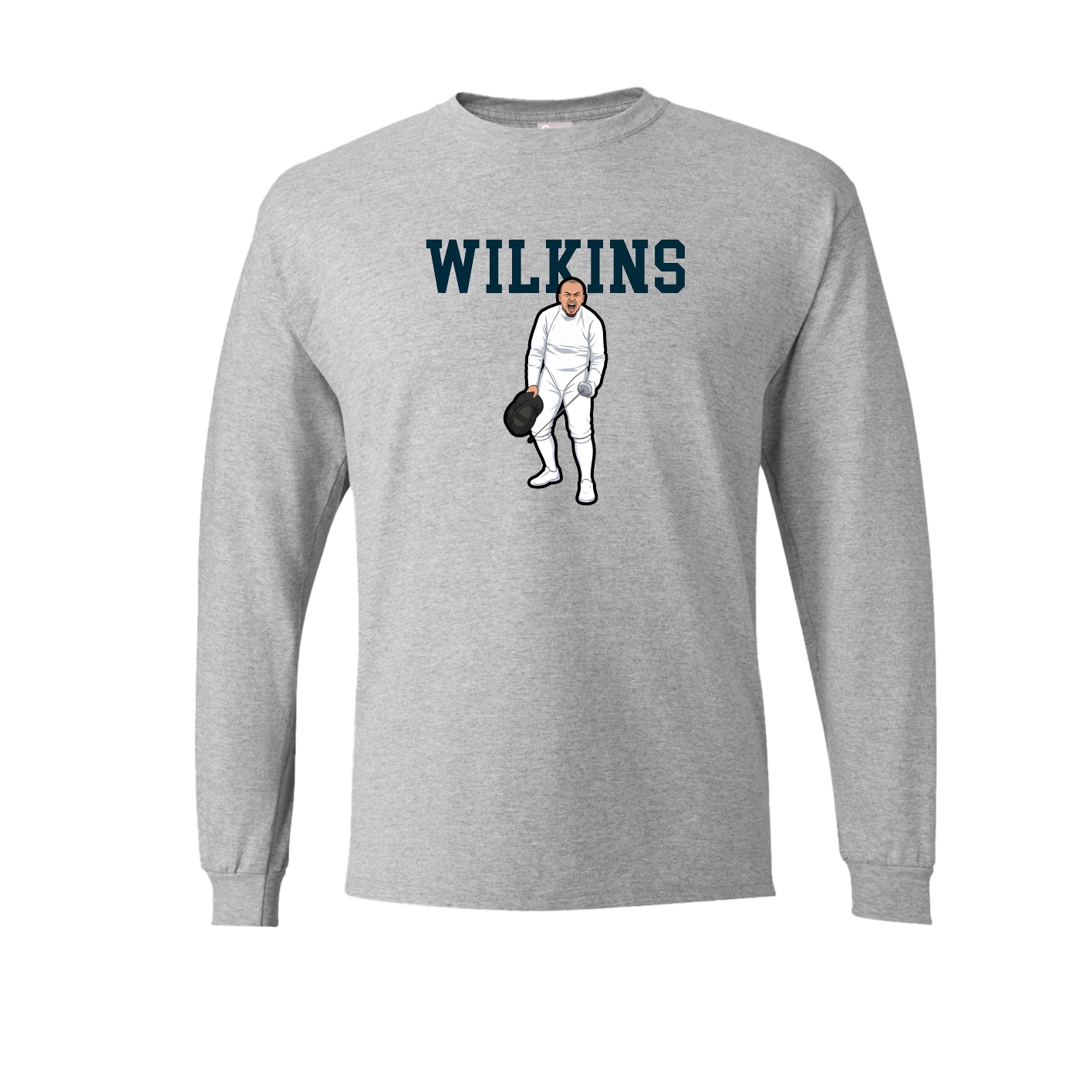 Long Sleeve Tee — Shirsey in Grey