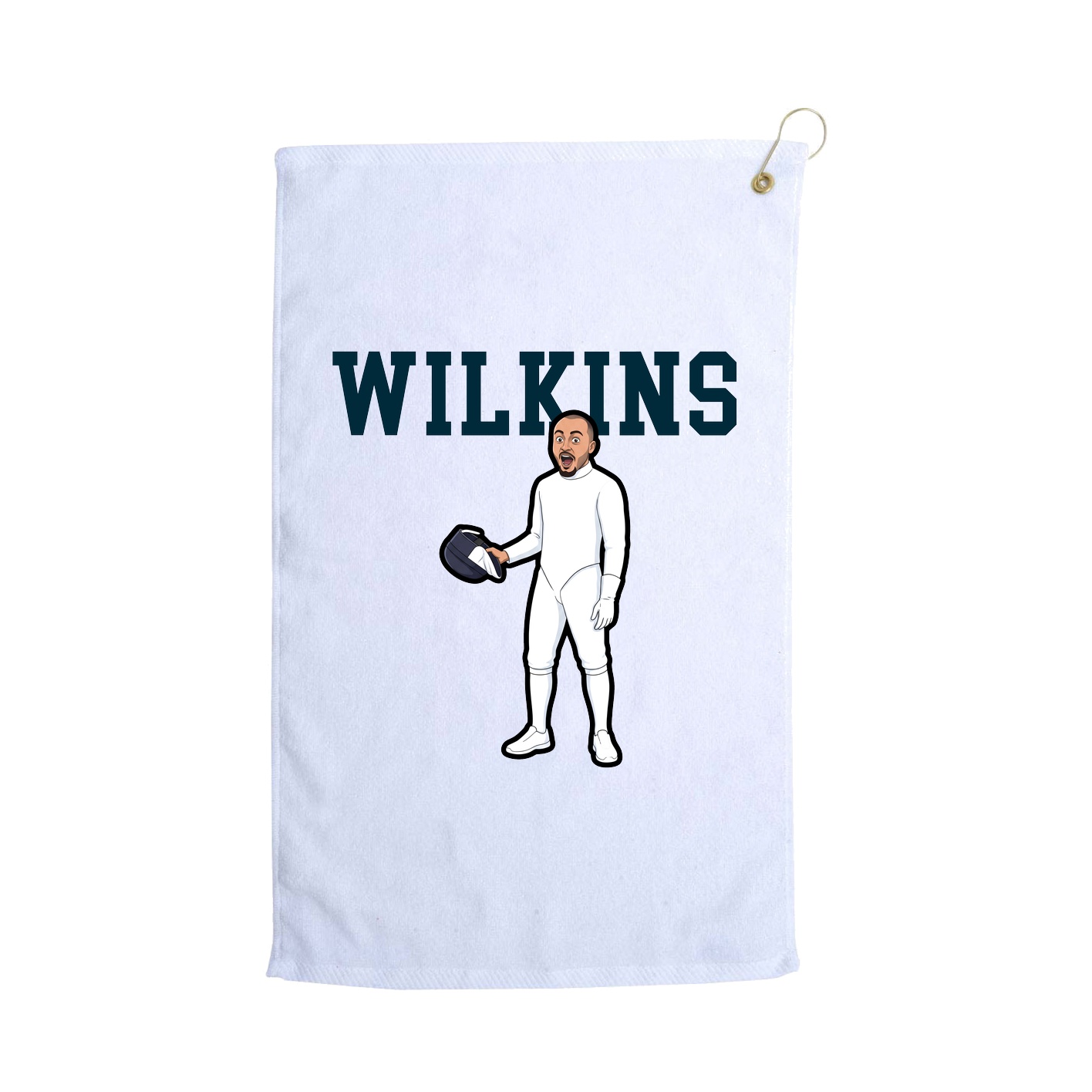Golf Towel — Shirsey in White