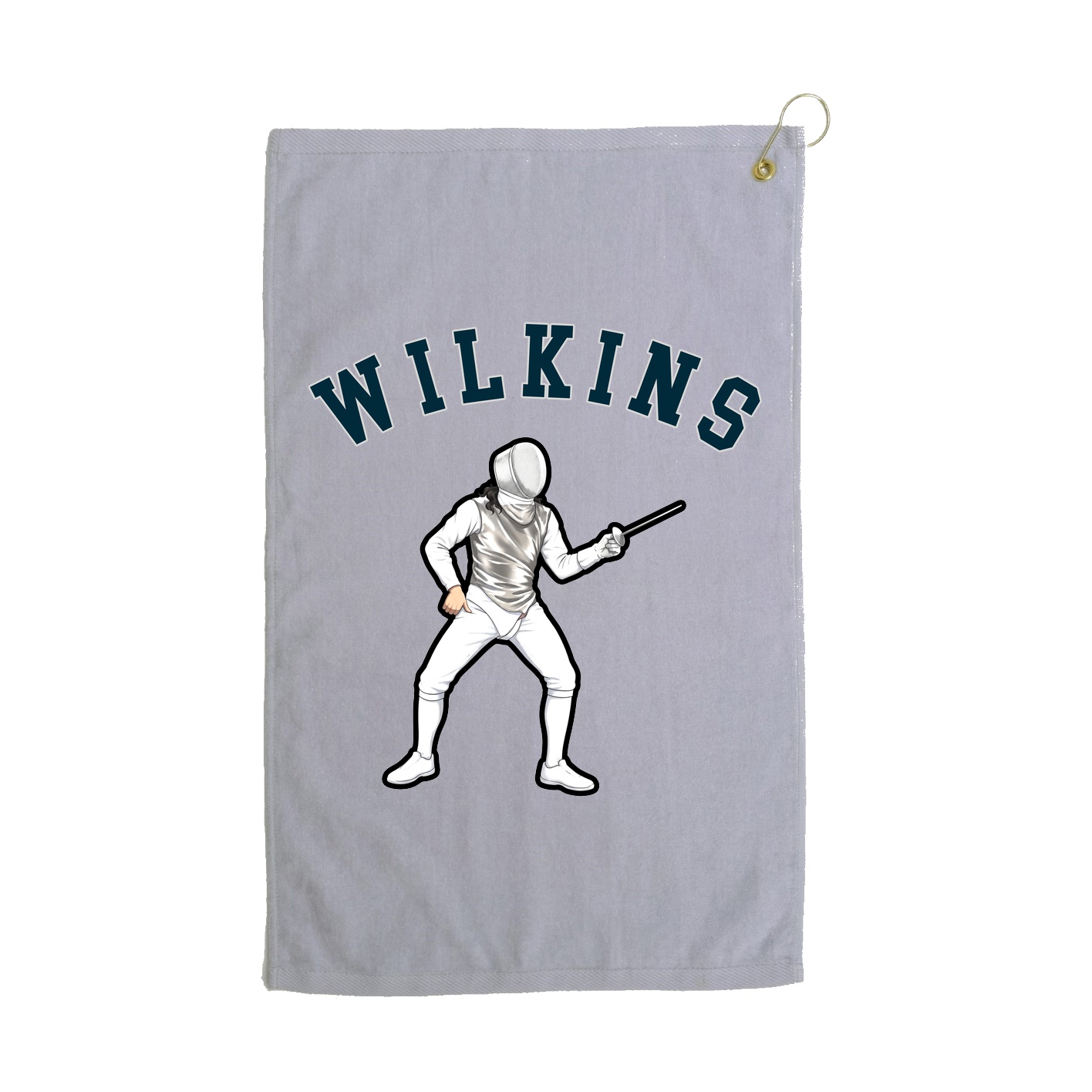 Golf Towel — Shirsey Arch in Grey