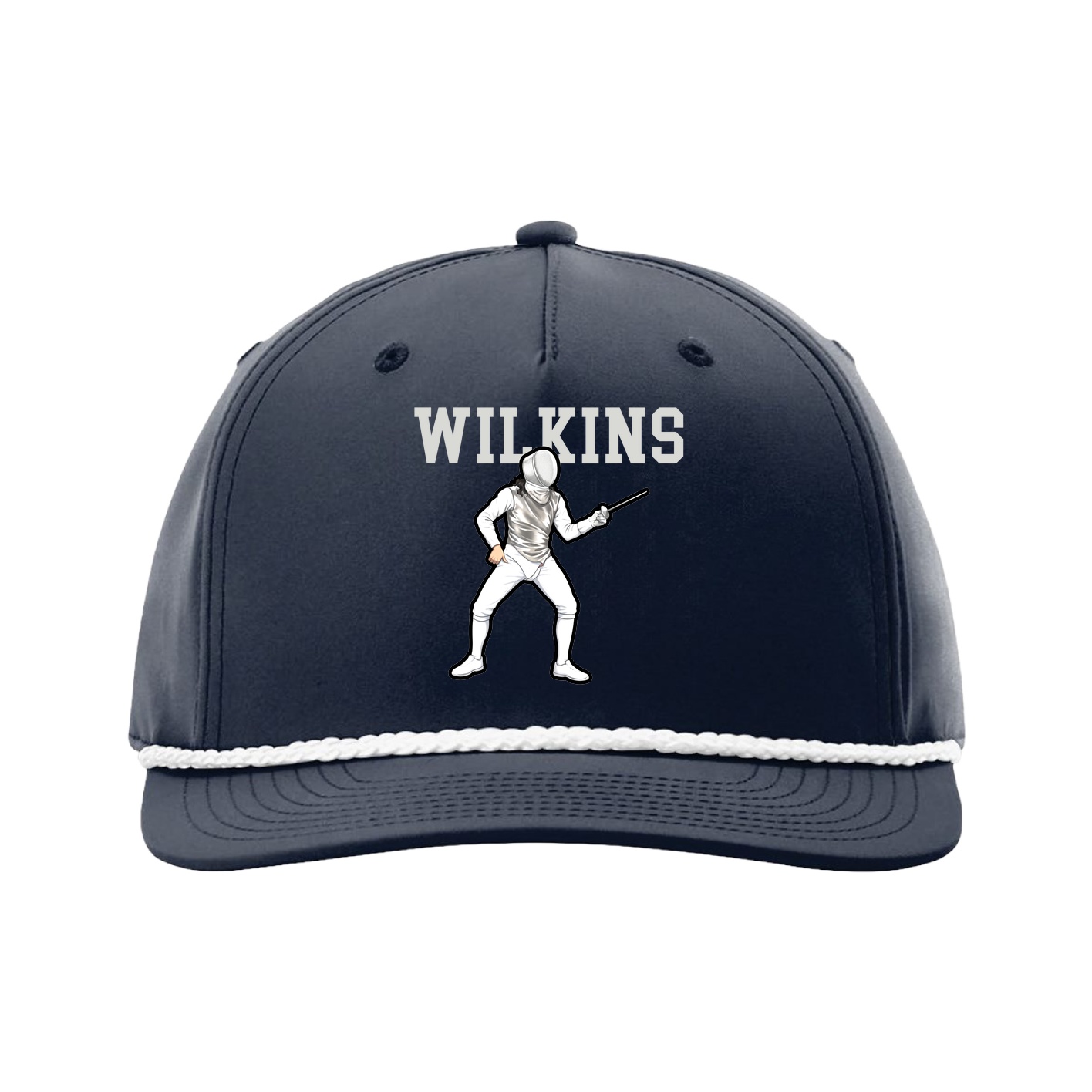 Five-Panel Classic Rope Cap — Shirsey in Navy