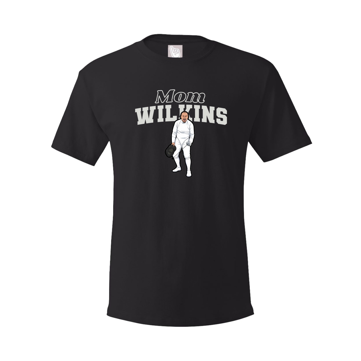 Youth Tee — Mothers Day Block in Black