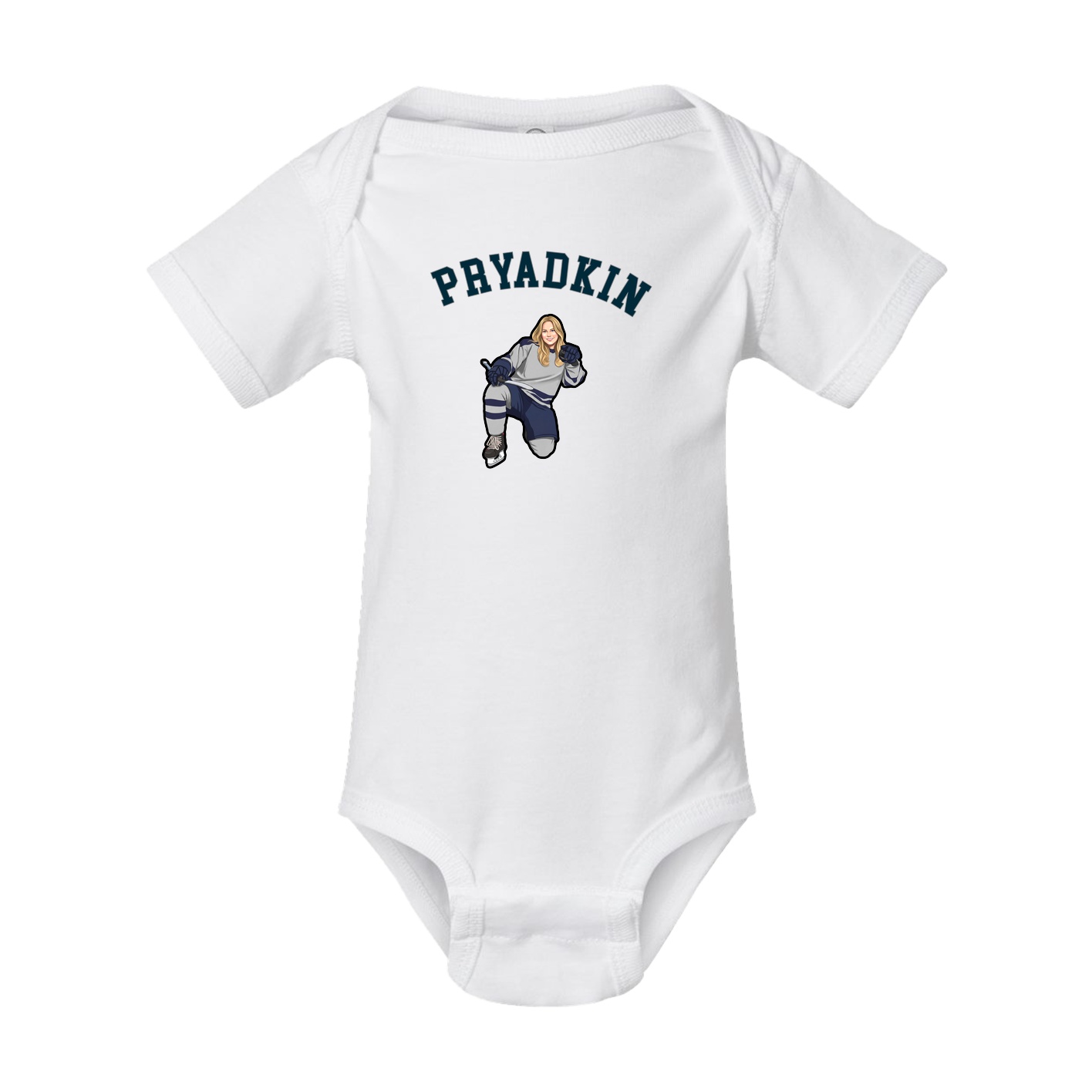 Baby Onesie — Shirsey Arch in White
