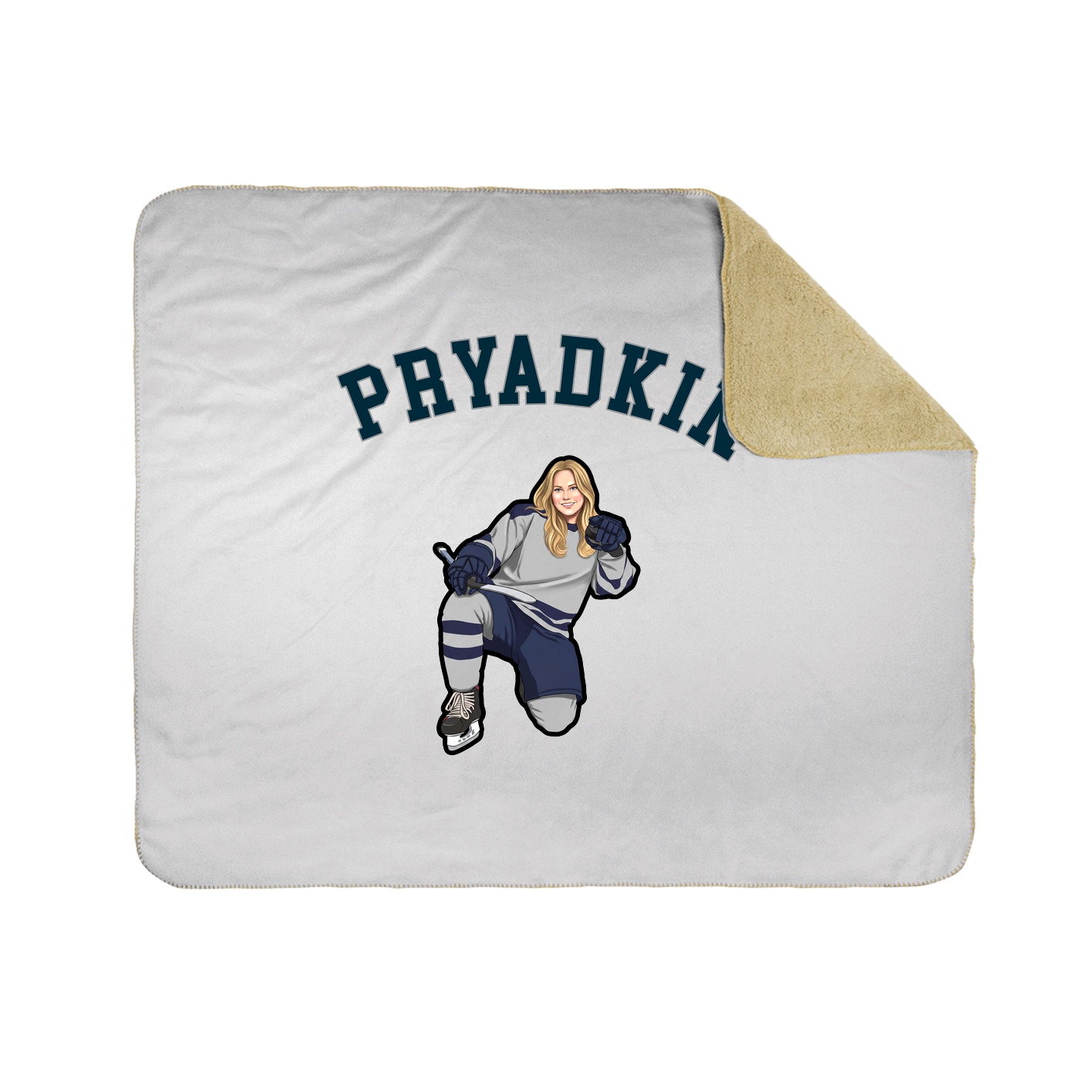 Throw Blanket — Shirsey Arch in White