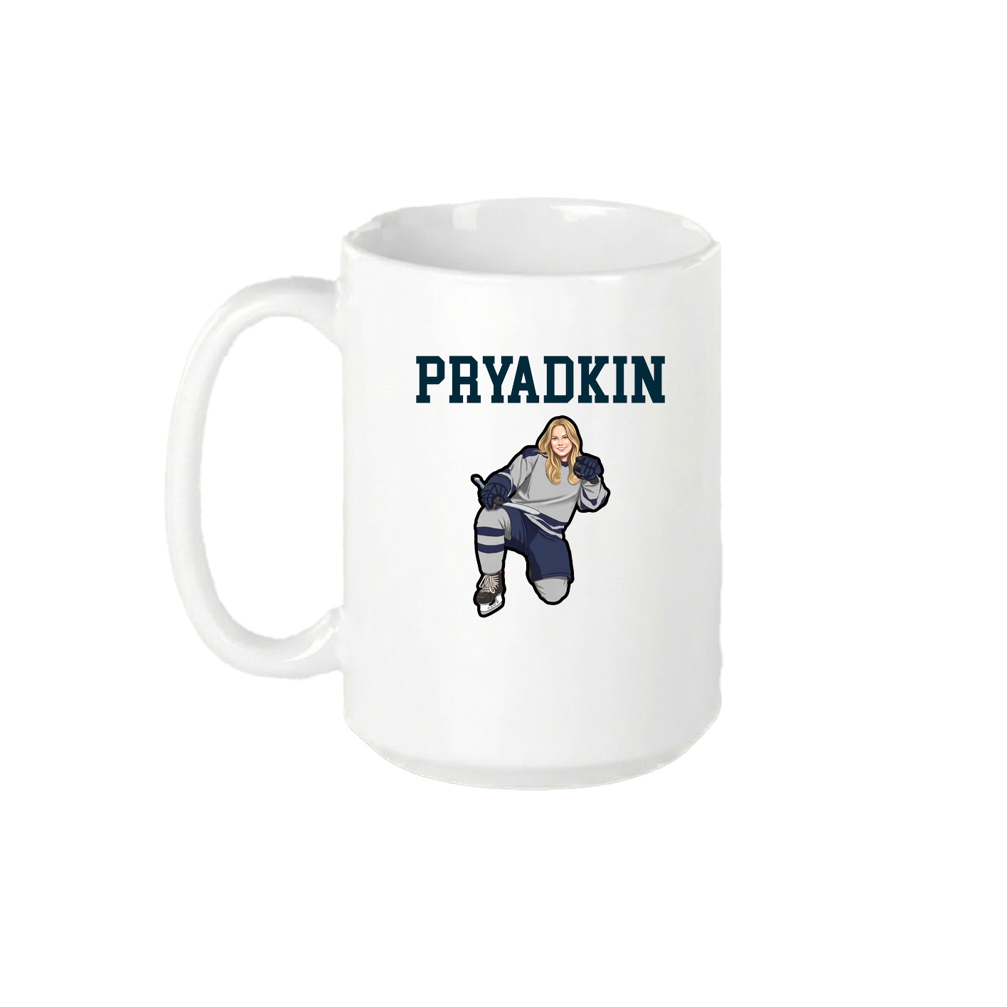 15oz Coffee Mug — Shirsey in White