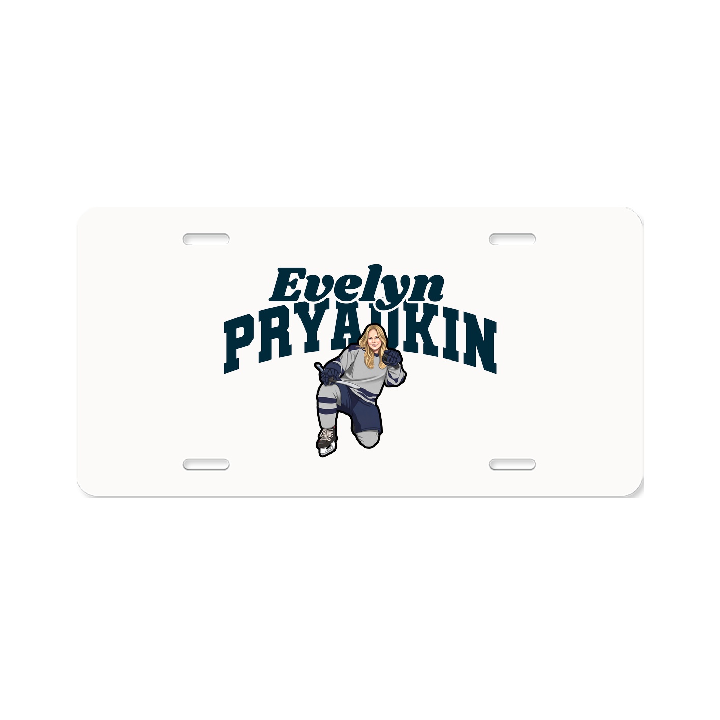 License Plate — Signature Arch in Classic