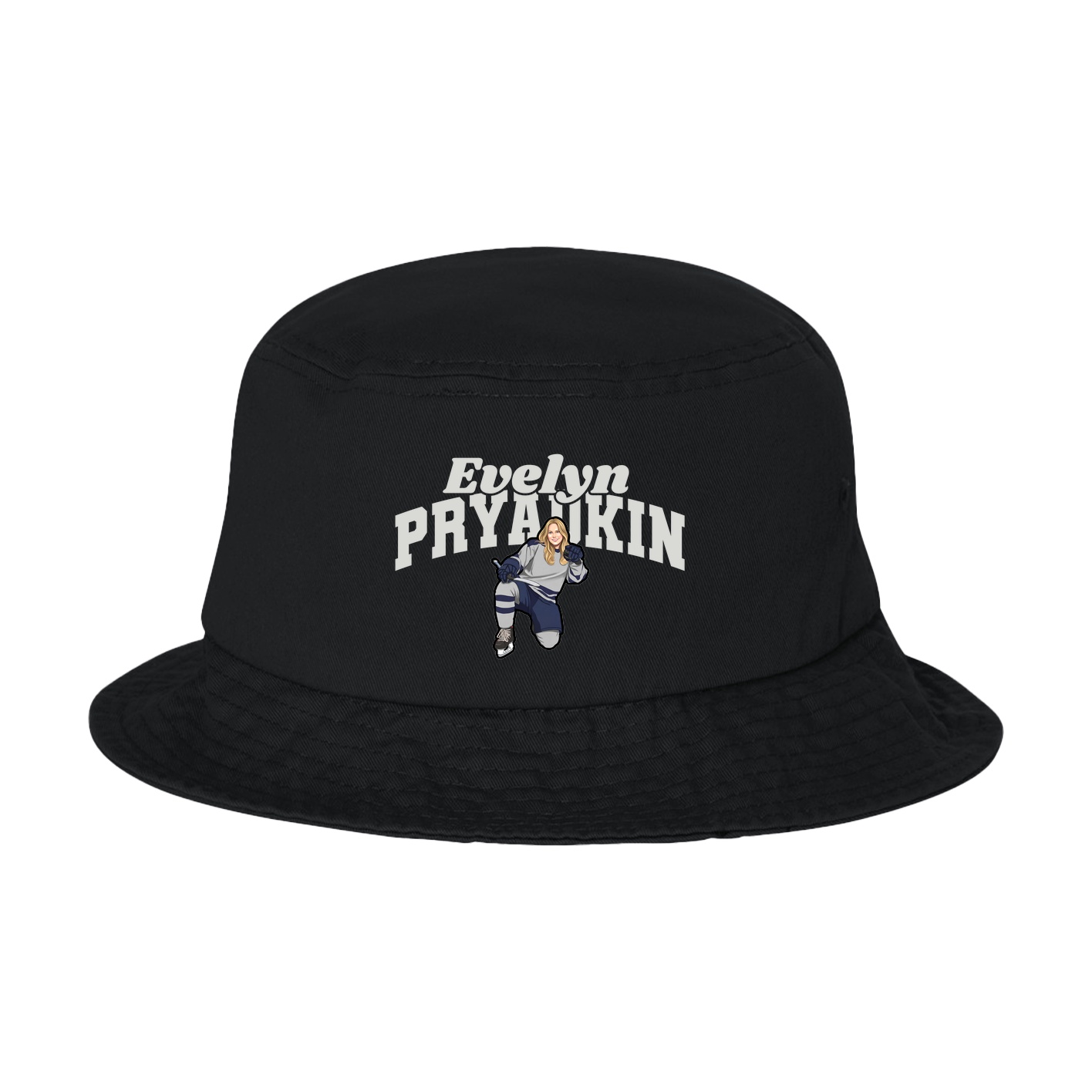 Bucket Cap — Signature Arch in Black