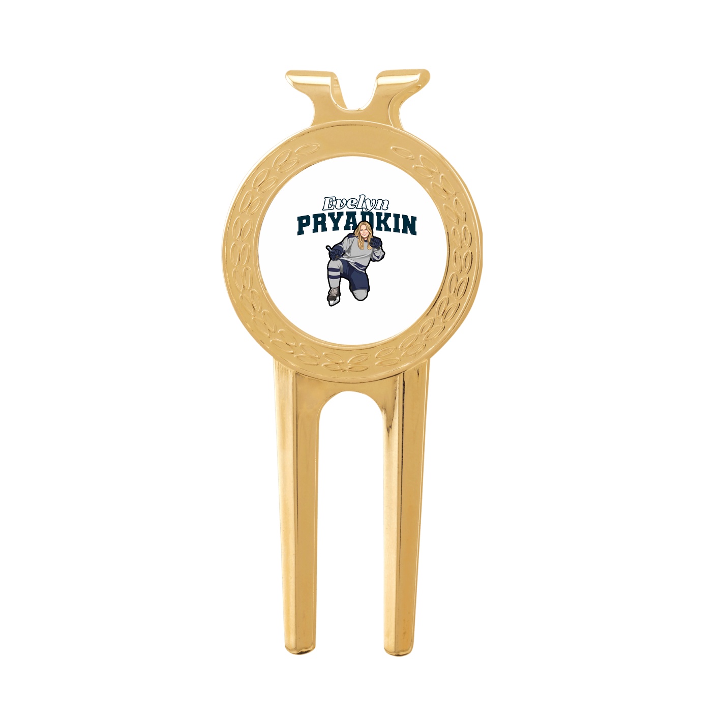 Divot Tool with Ball Marker — Name Arch in Classic