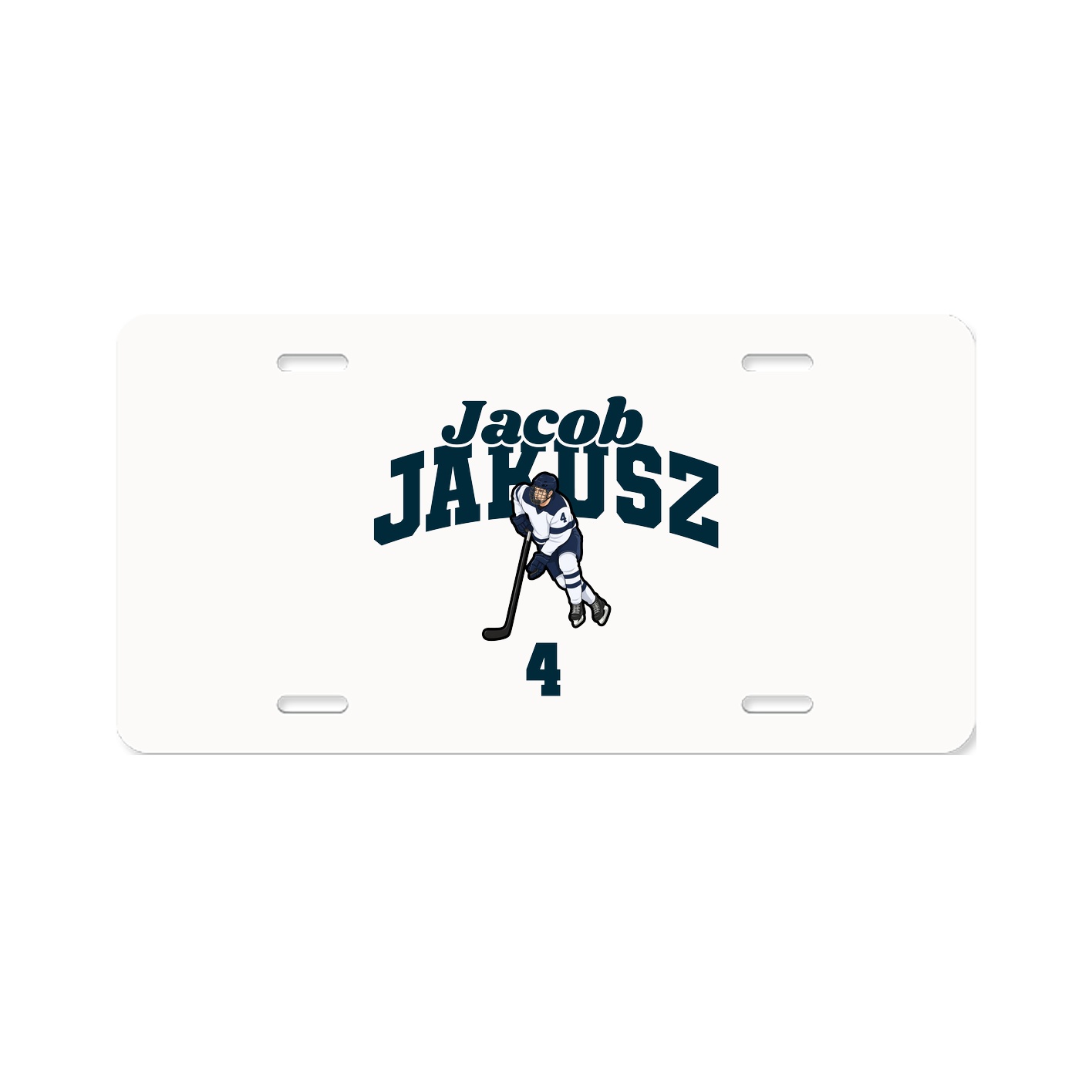 License Plate — Signature Arch in Classic