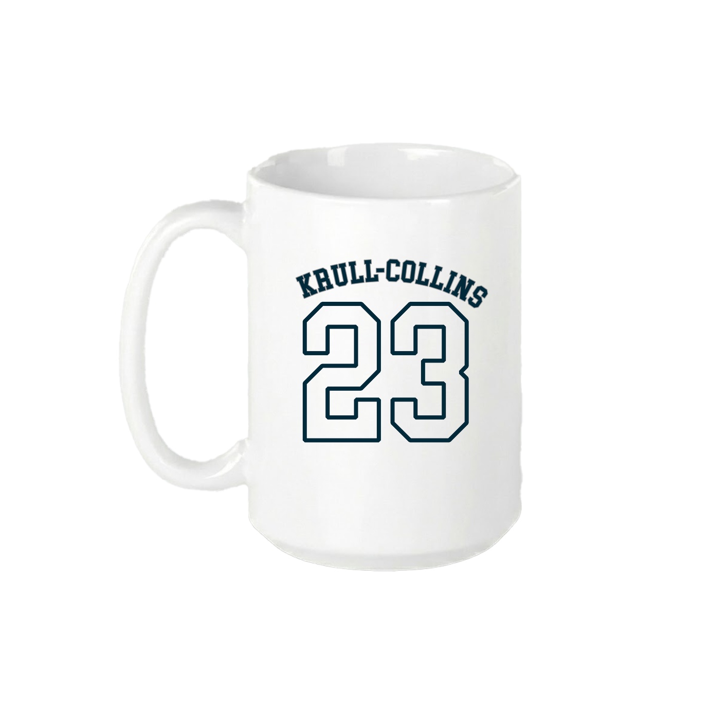 15oz Coffee Mug — Shirsey Arch in White