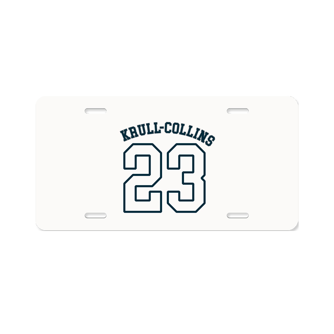 License Plate — Shirsey Arch in Classic